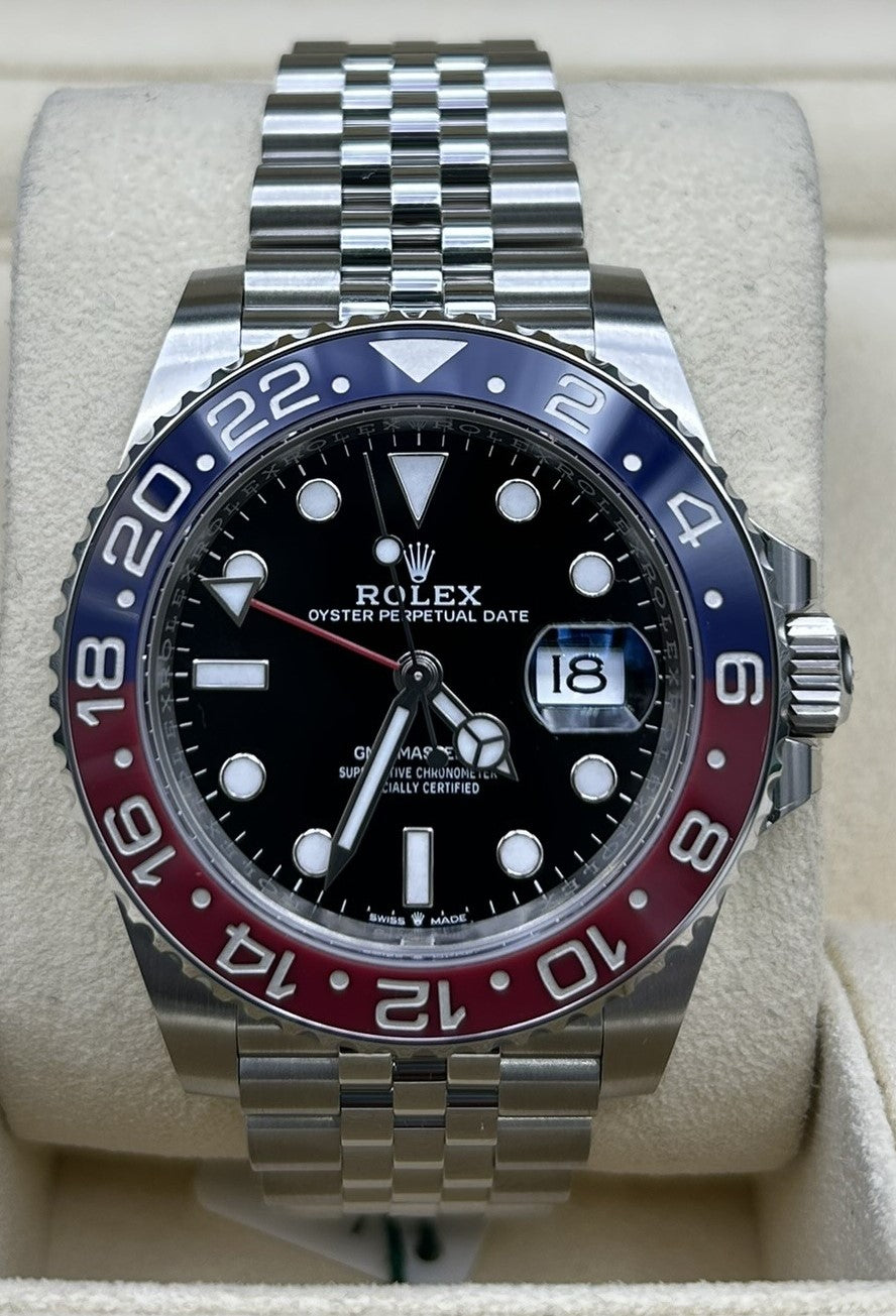 Rolex GMT Master II Pepsi 126710BLRO Jubilee 2024 MVP Jewelers Miami