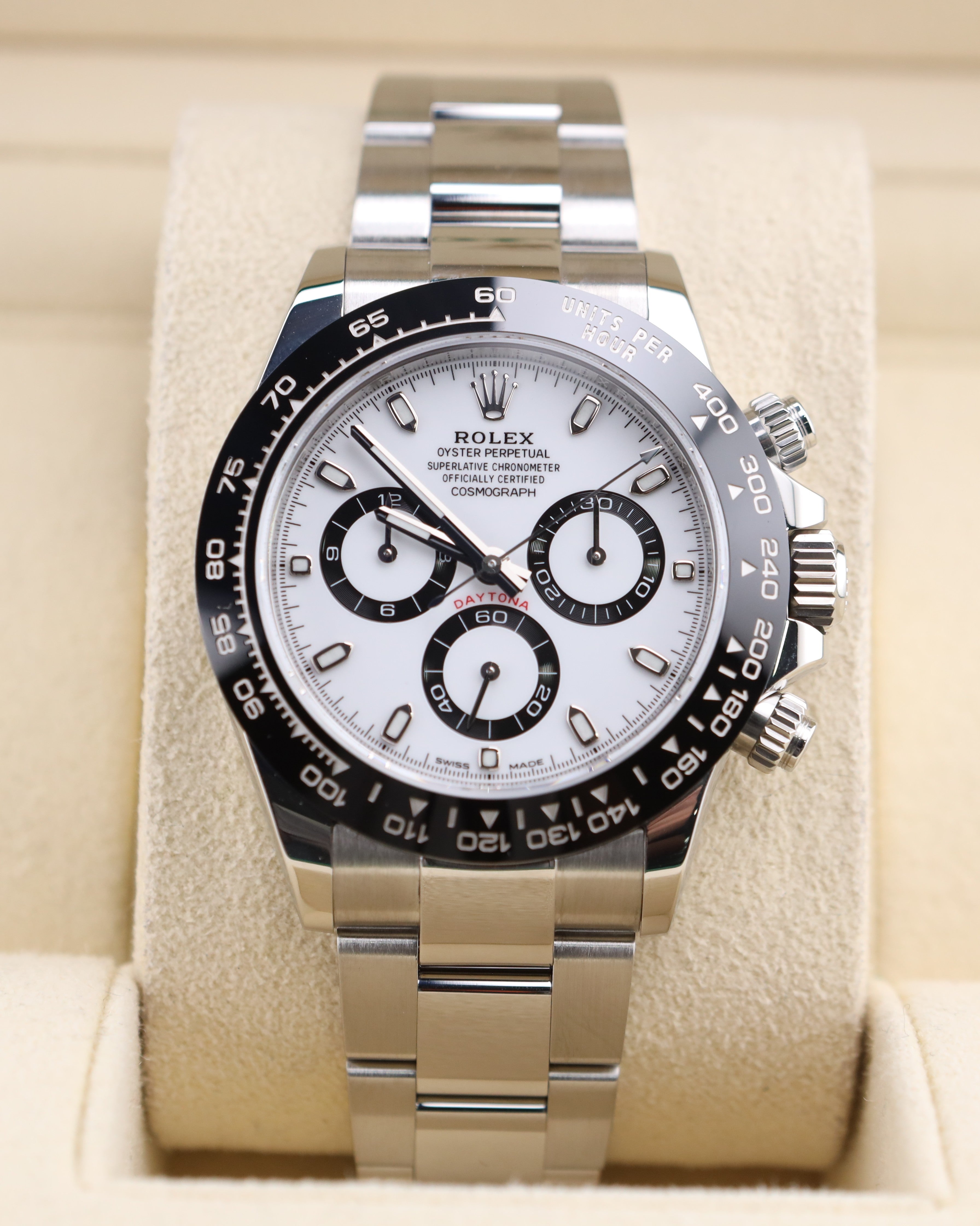 白猫panda Rolex Daytona Panda White Dial 116500LN – MVP Jewelers Miami