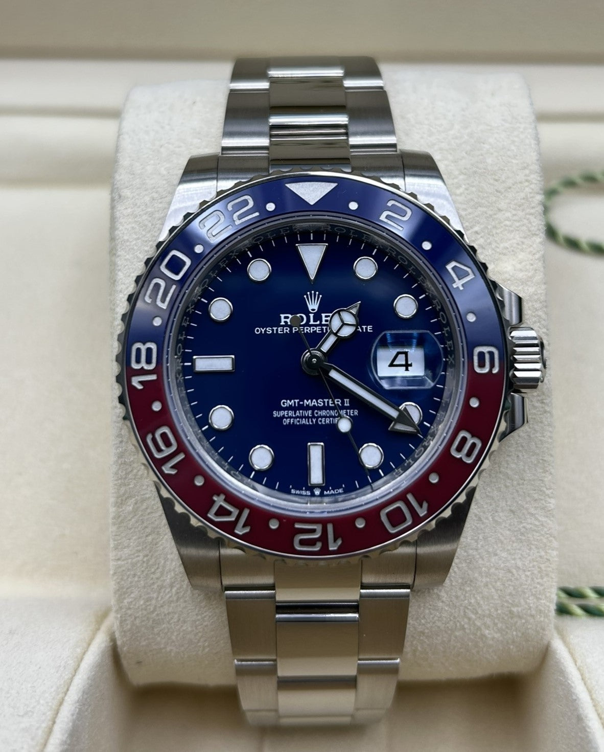 Watch Pepsi Submariner Rolex Rolex GMT-Master II Blue Dial White