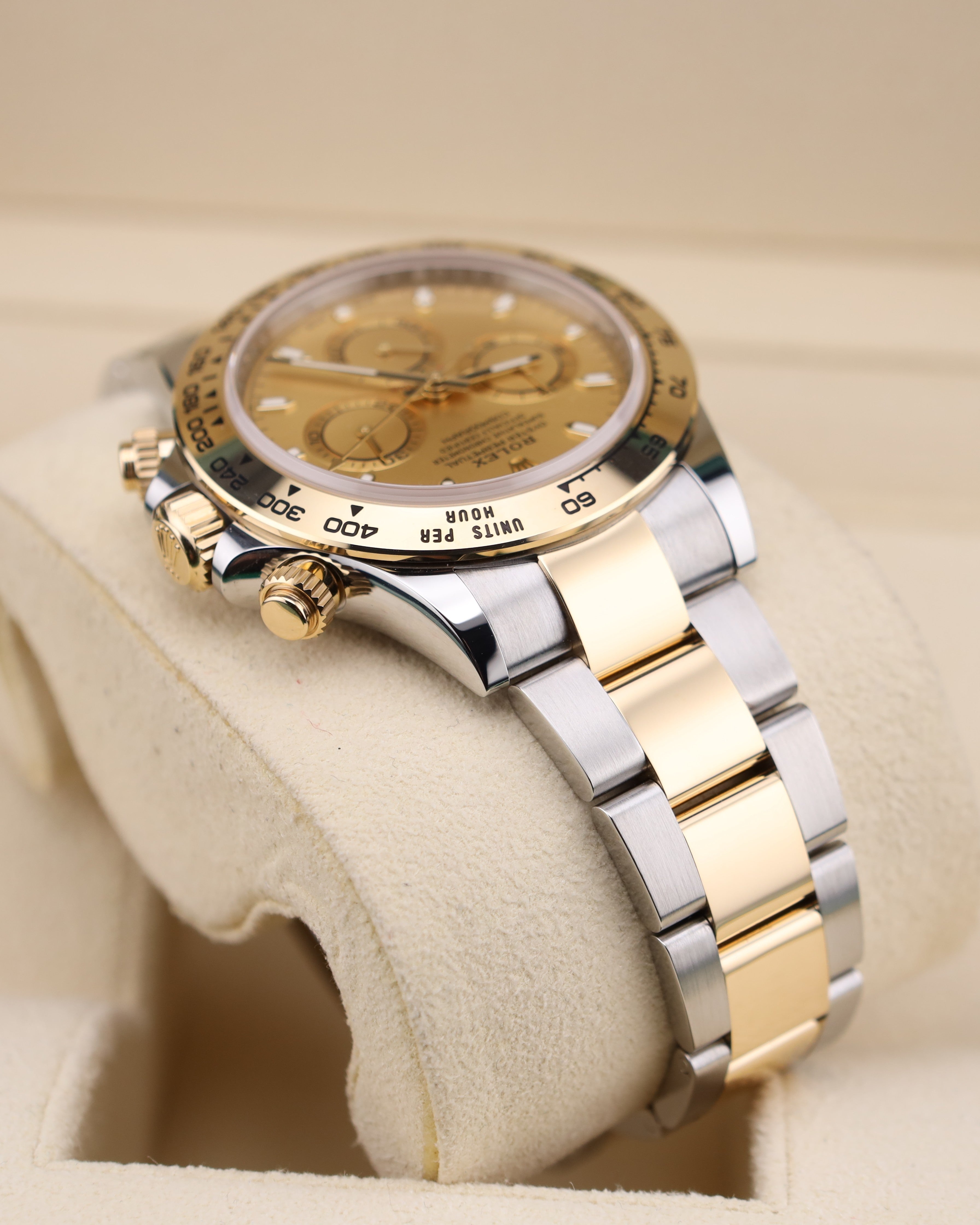 Rolex Daytona Champagne Dial Two Tone on Oyster 116503