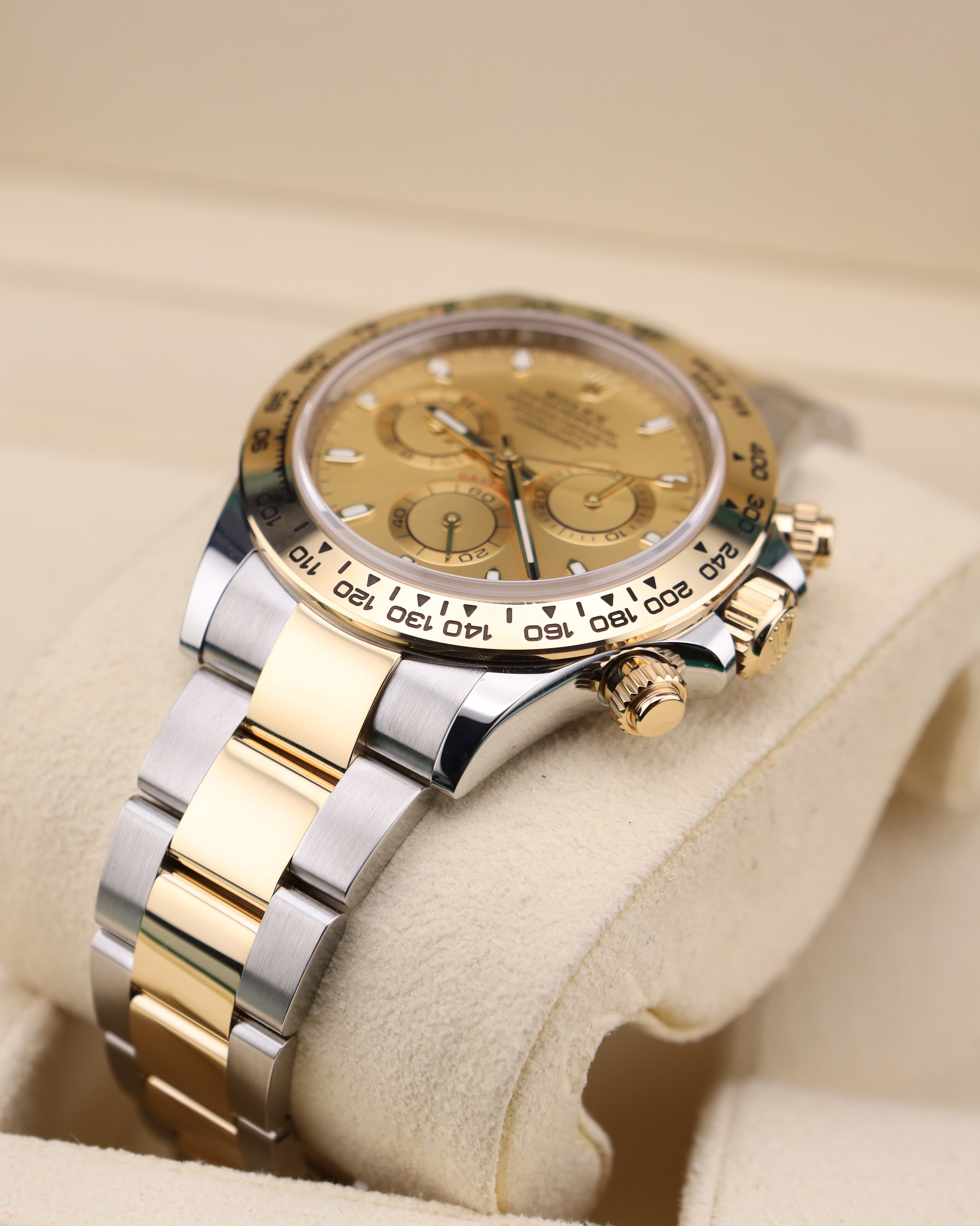 Rolex Daytona Champagne Dial Two Tone on Oyster 116503