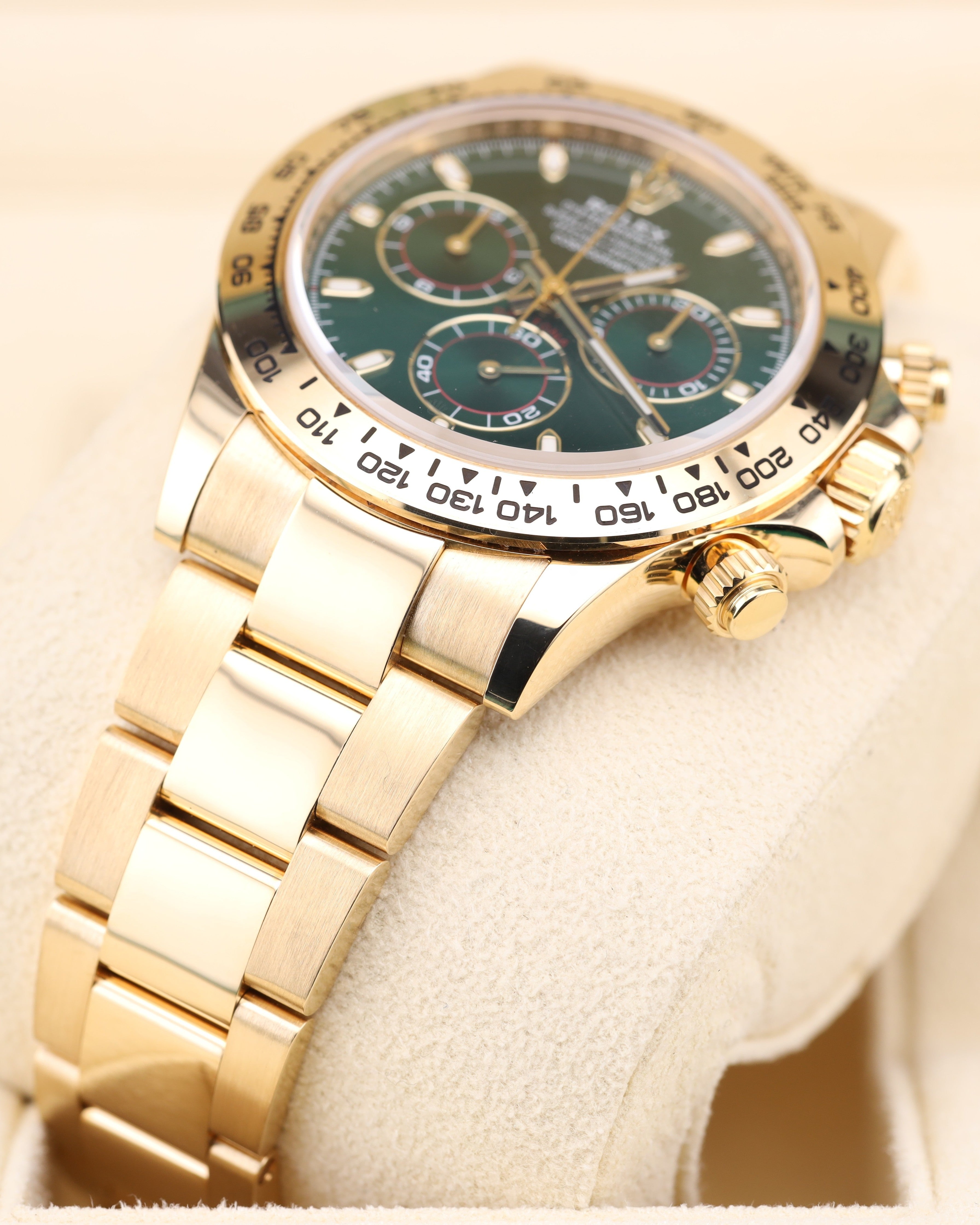 Rolex Daytona John Mayer Green Dial 18k Yellow Gold 116508
