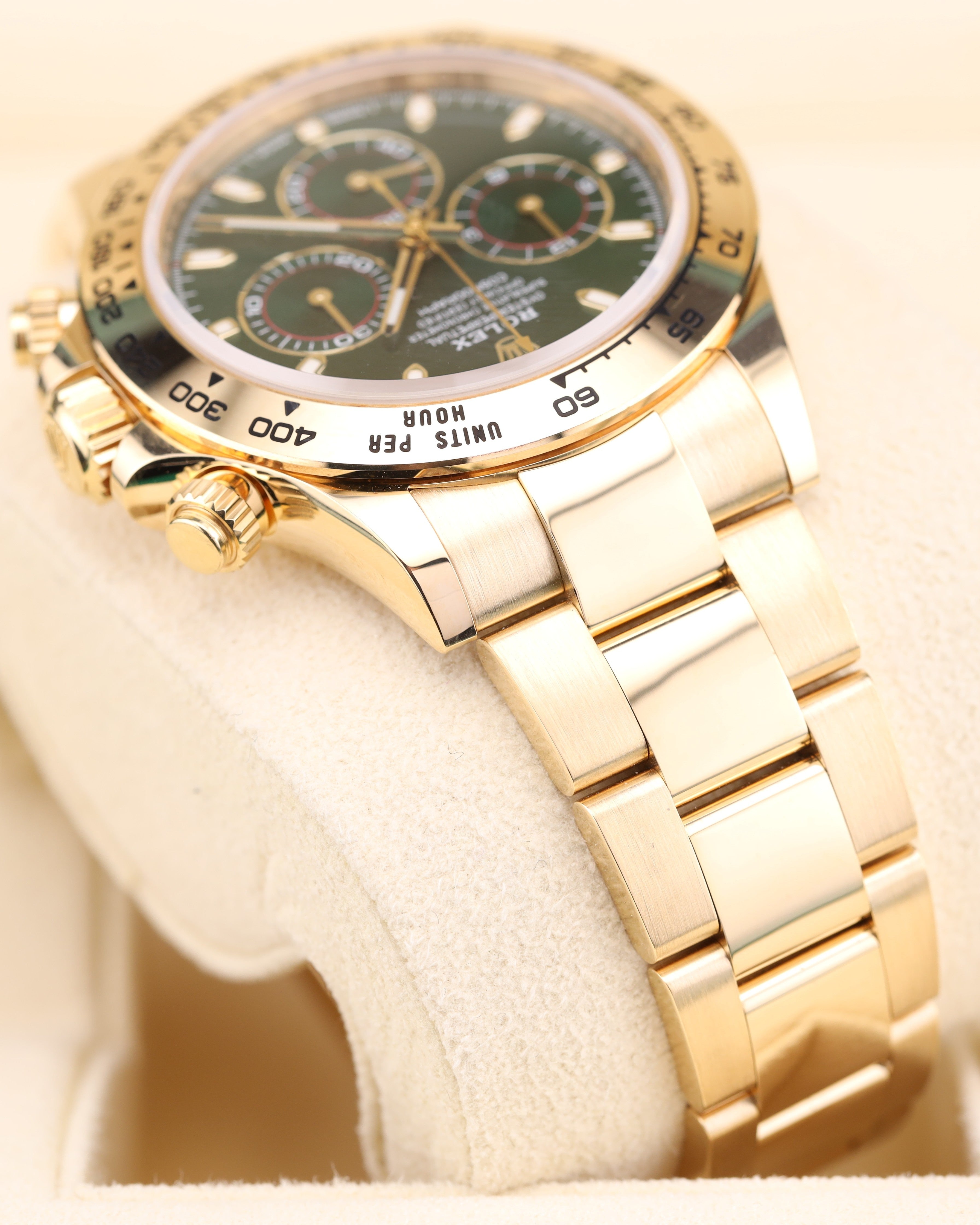 Rolex Daytona John Mayer Green Dial 18k Yellow Gold 116508