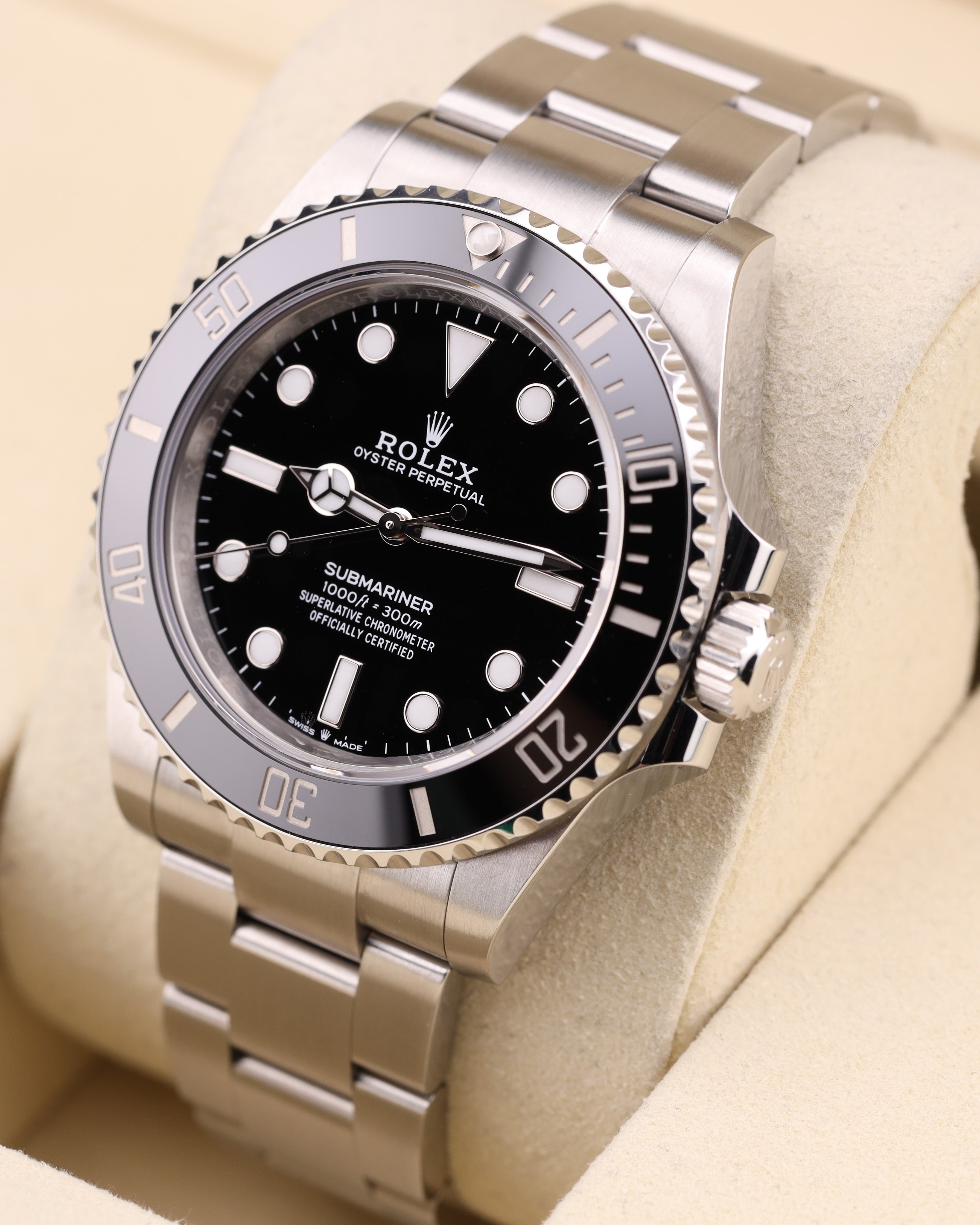 Rolex Submariner No Date Black Dial 124060 - 2025