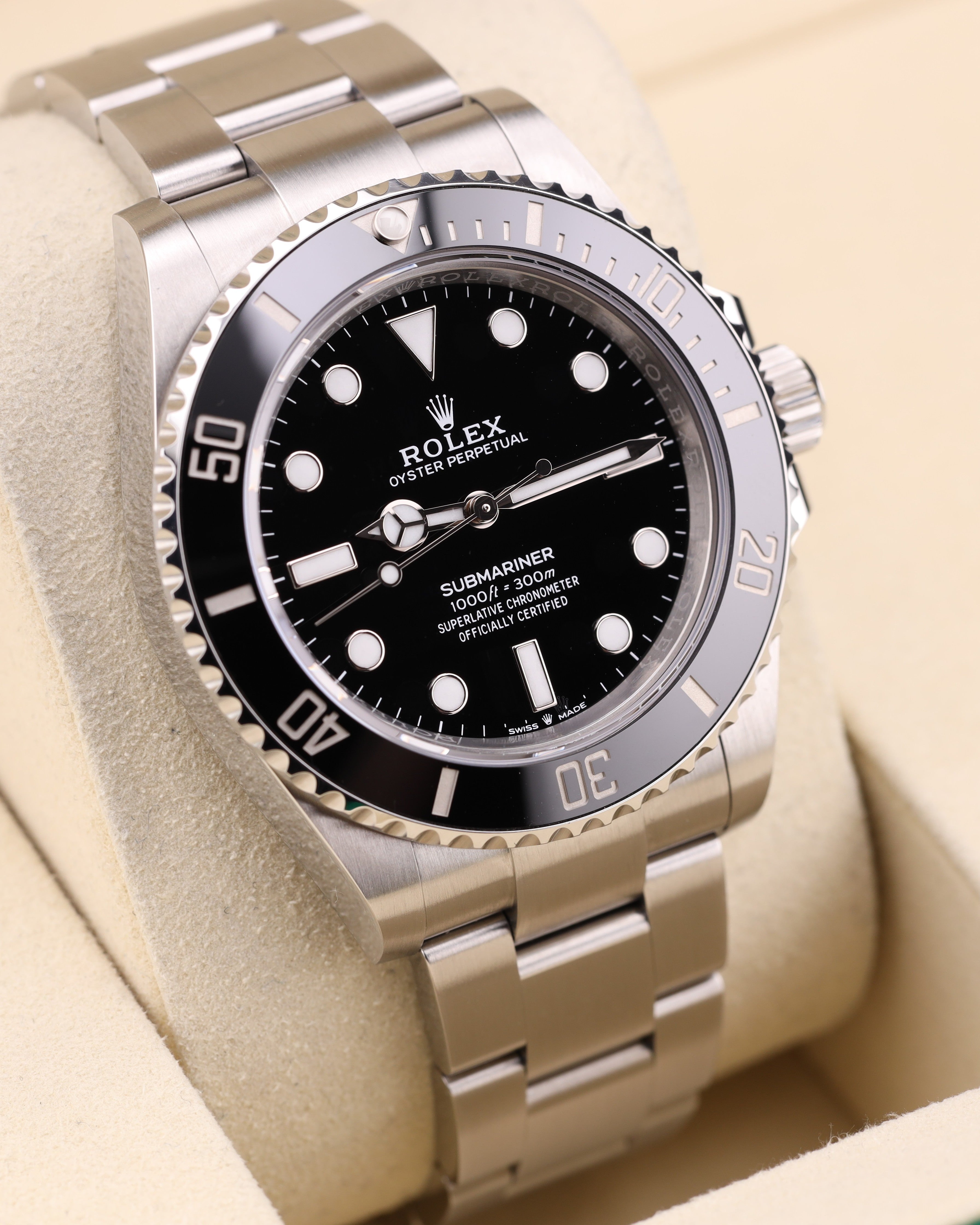 Rolex Submariner No Date Black Dial 124060 - 2025