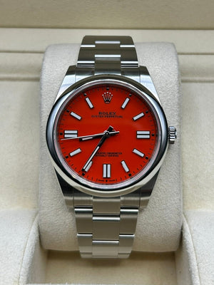 Rolex Oyster Perpetual 41 Coral Red 124300