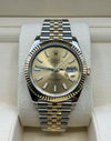 Rolex Datejust 41 Champagne Stick Dial 126333 Jubilee