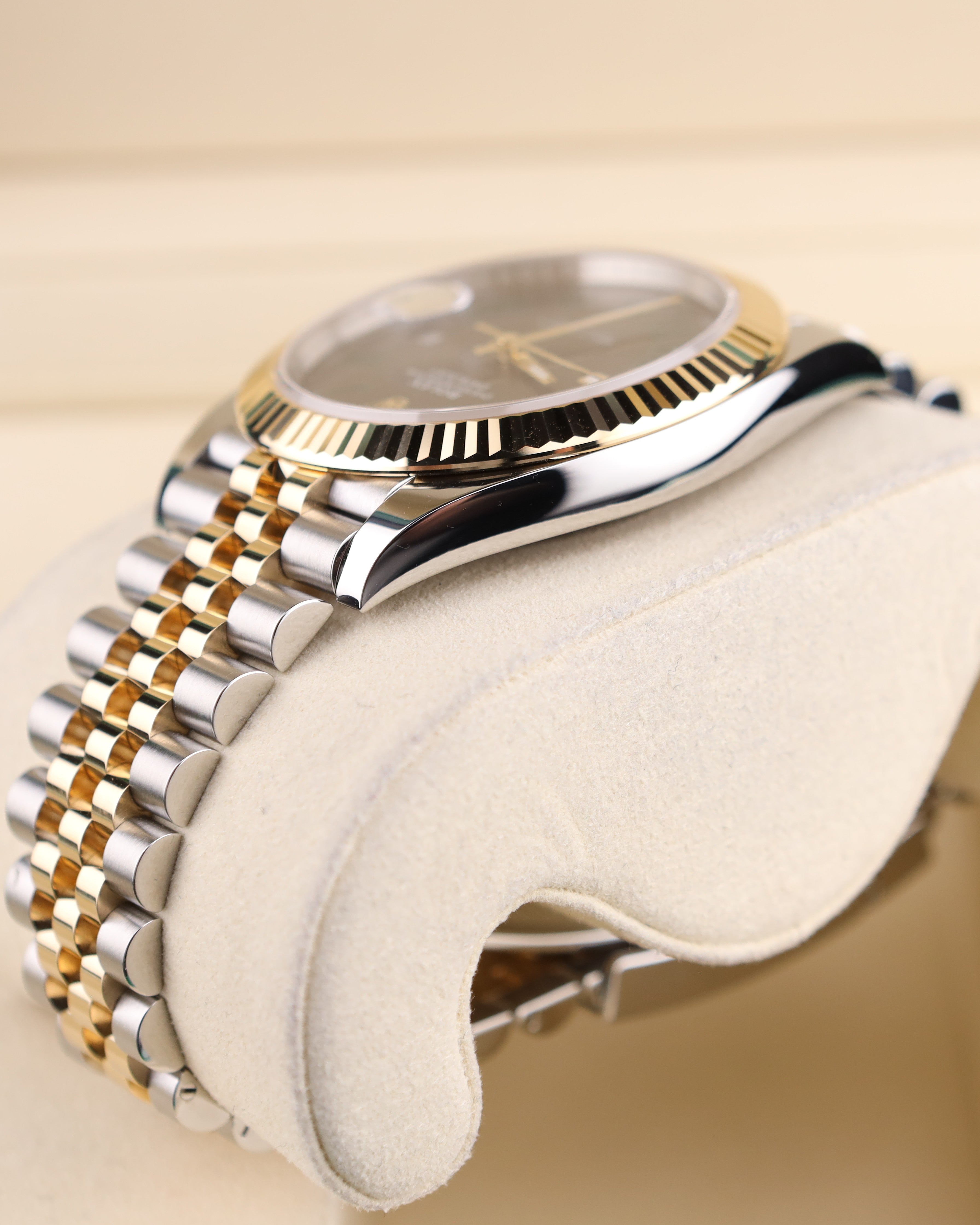 Rolex Datejust 41 Wimbledon Dial on Jubilee 126333