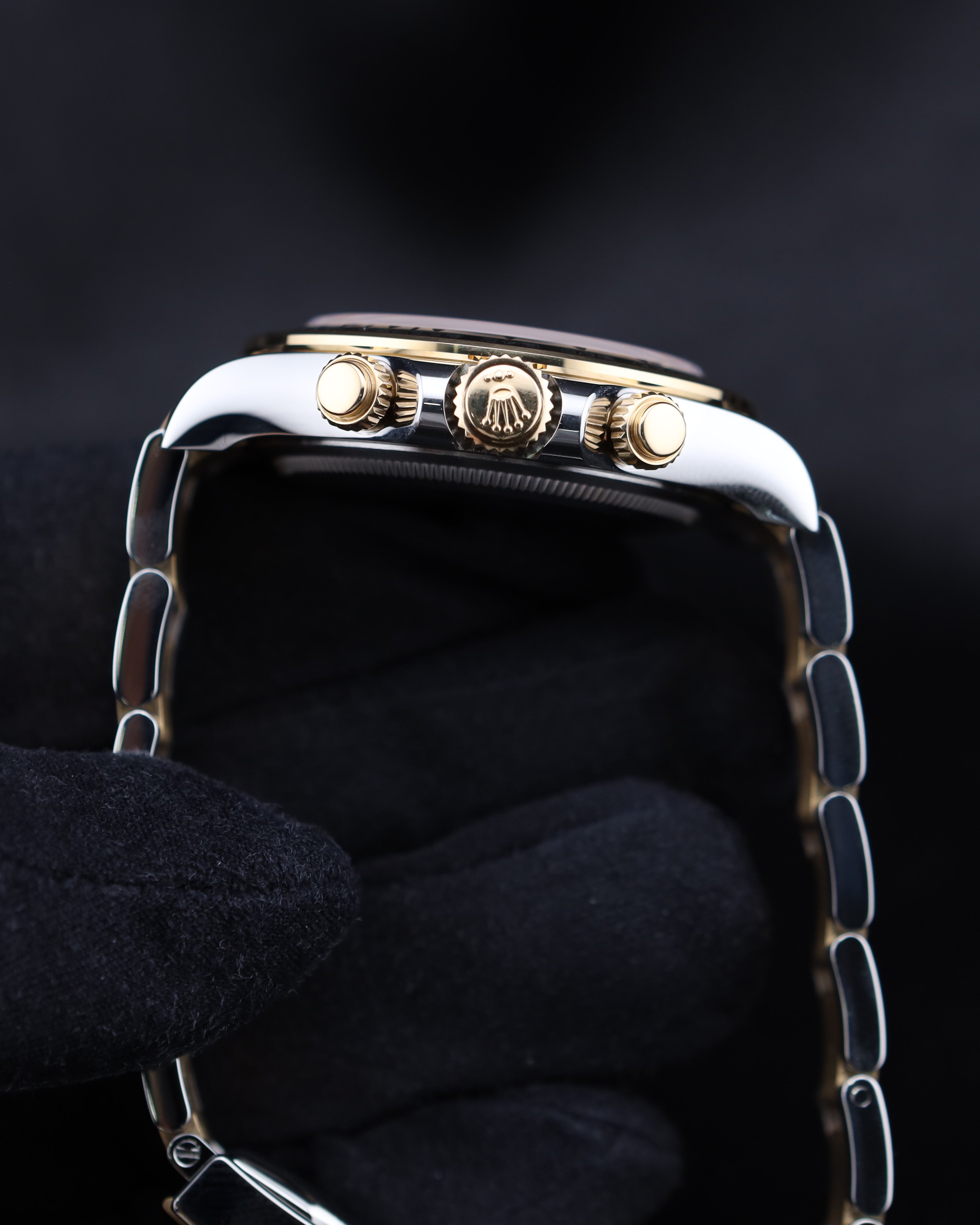 Rolex Daytona Black Dial 126503 Two Tone Gold