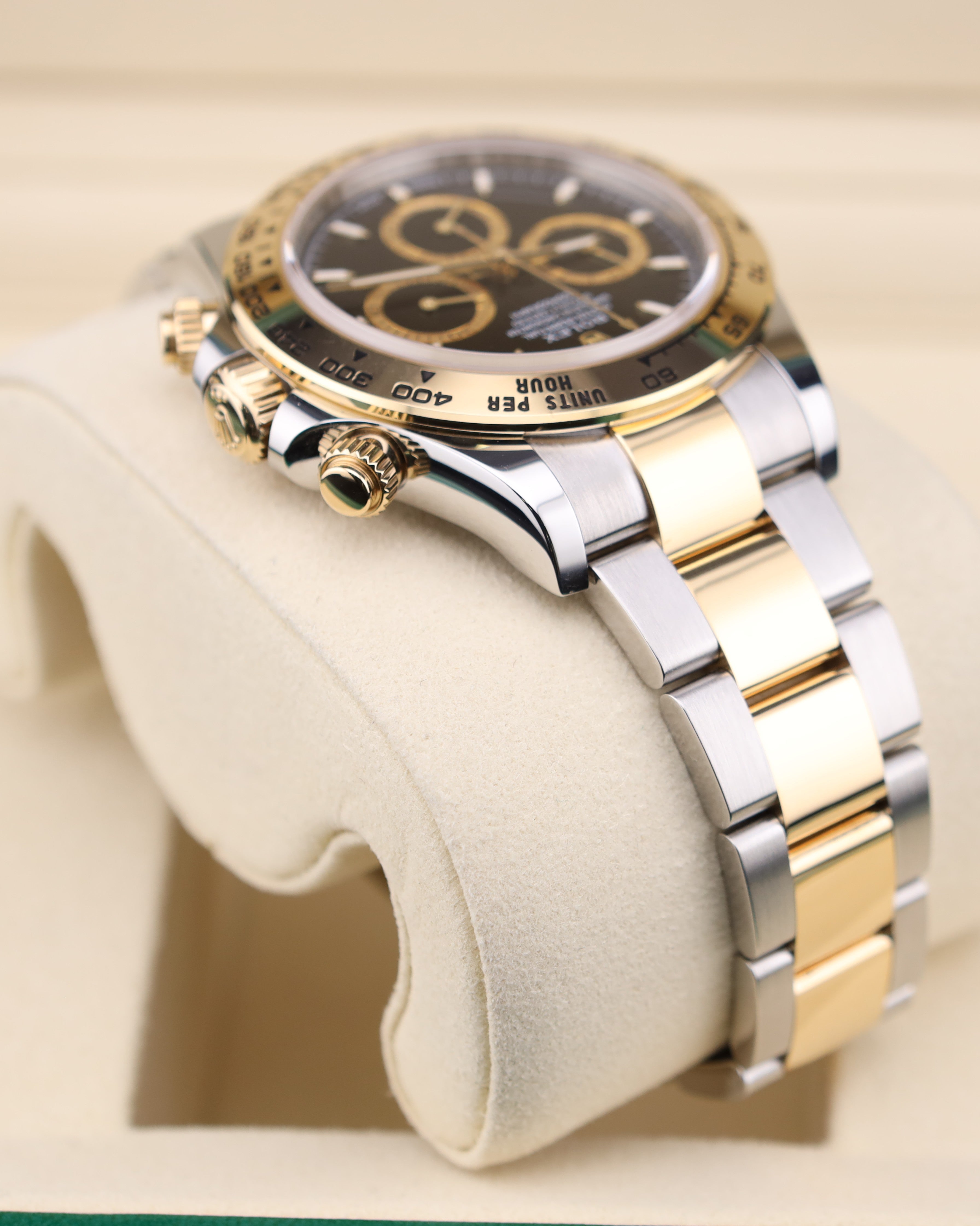 Rolex Daytona Black Dial 126503 Two Tone Gold