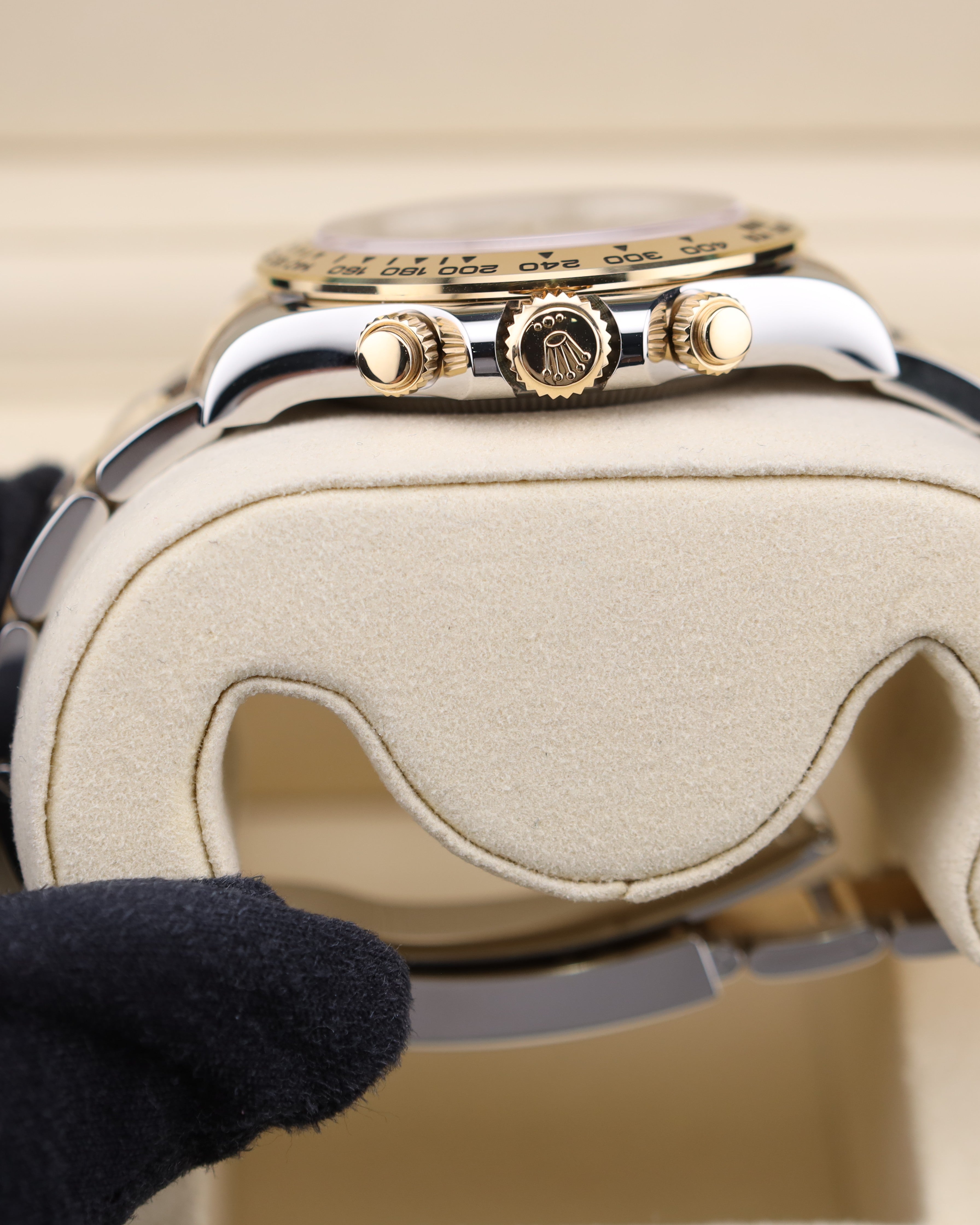 Rolex Daytona Black Dial 126503 Two Tone Gold