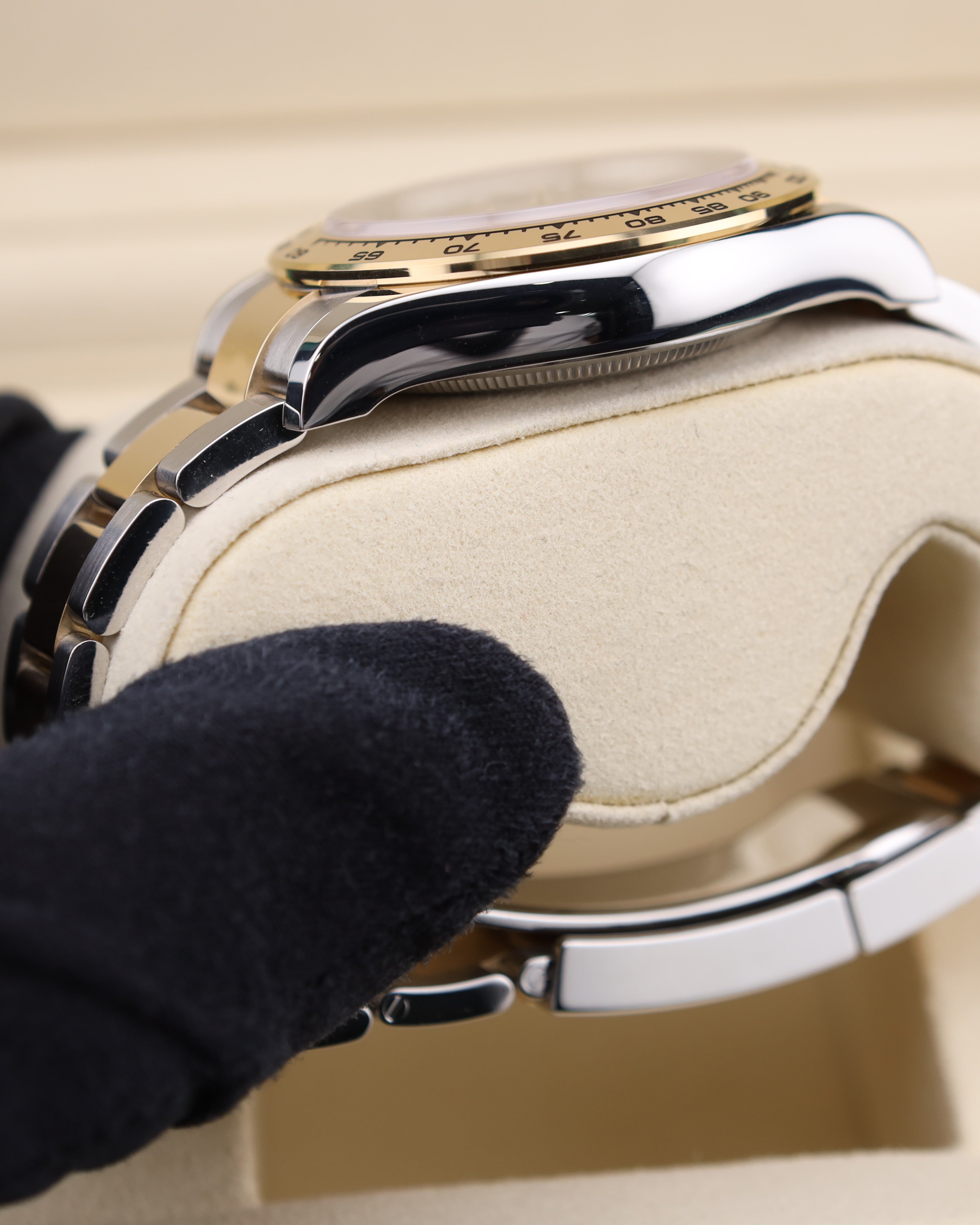 Rolex Daytona Black Dial 126503 Two Tone Gold