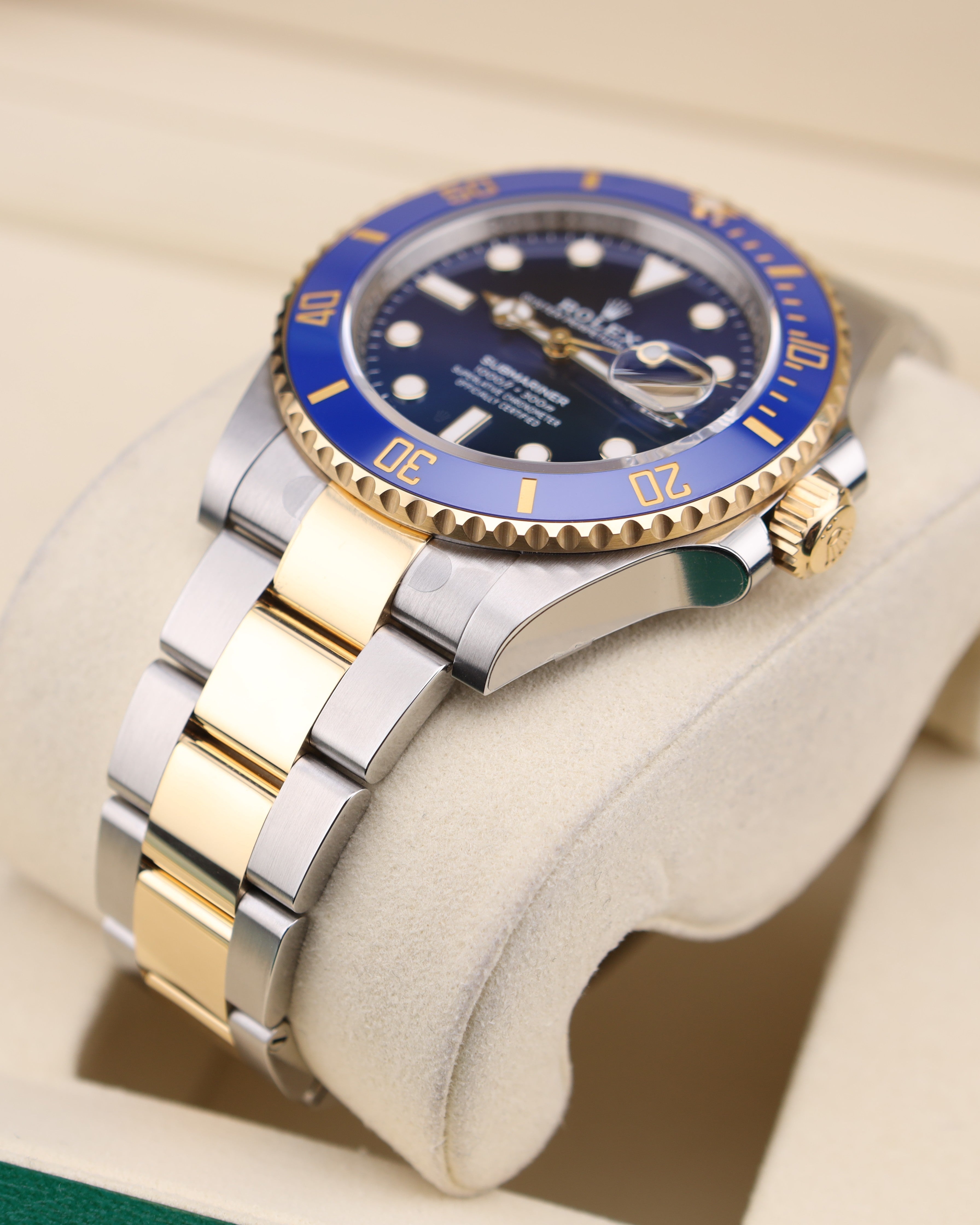 Rolex Submariner Date 41 Bluesy Two Tone Oyster 126613LB Factory Stickers