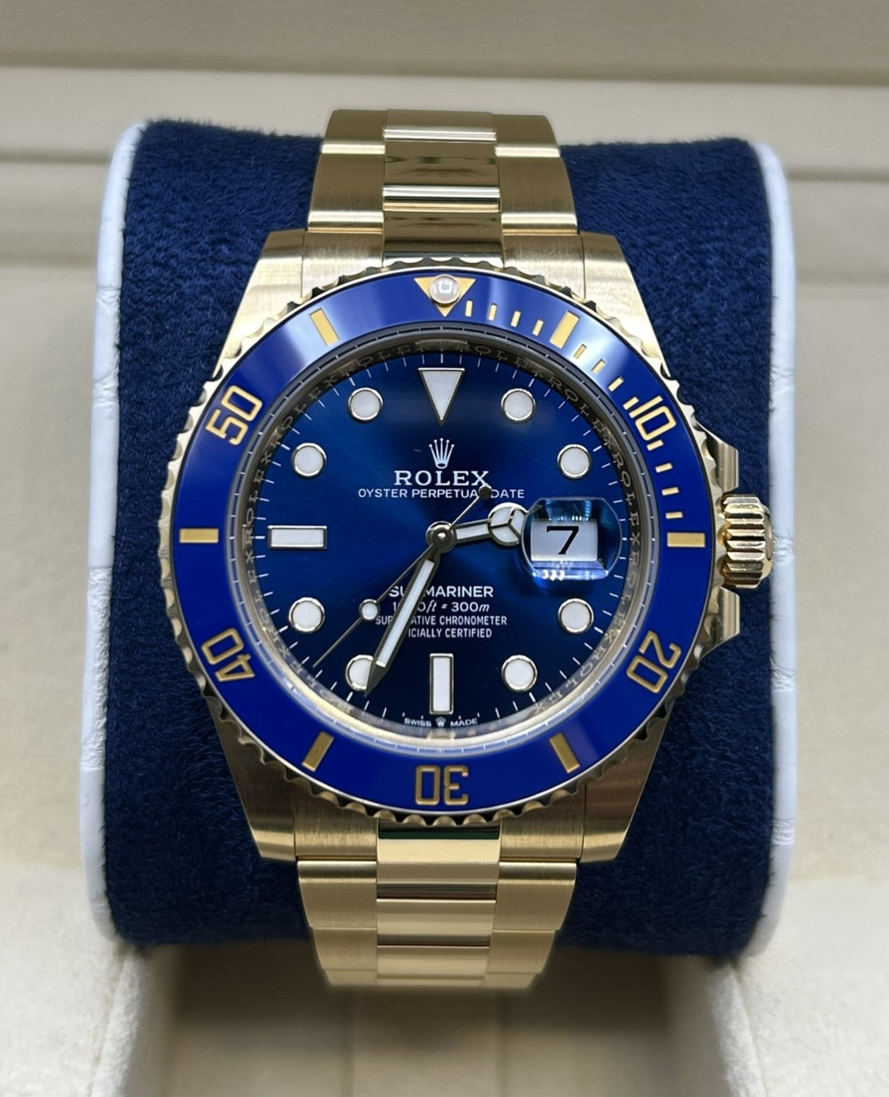 Rolex Submariner Date Gold Bluesy 126618LB - 2023