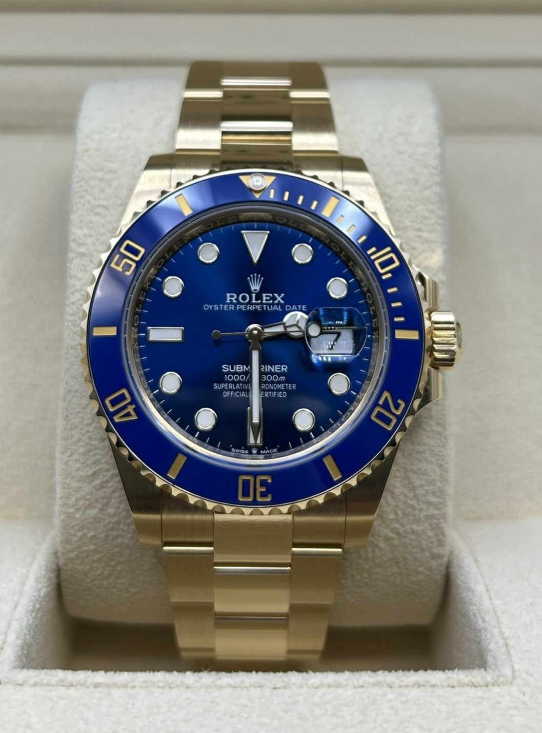 Rolex Submariner Date Gold Bluesy 126618LB - 2023