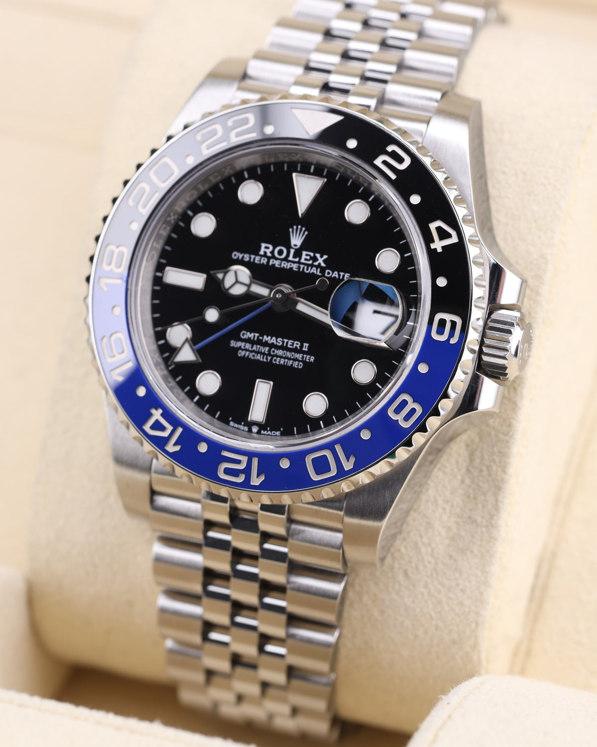 Rolex GMT-Master II Batgirl/Batman Jubilee 126710BLNR - 2022