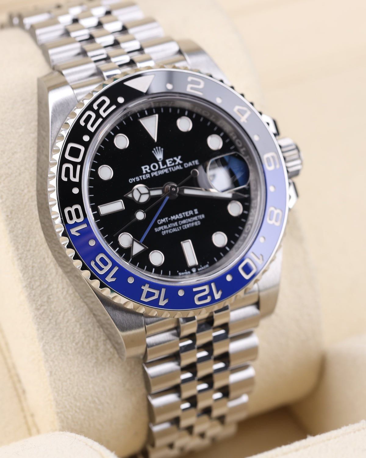 Rolex GMT-Master II Batgirl/Batman Jubilee 126710BLNR - 2022