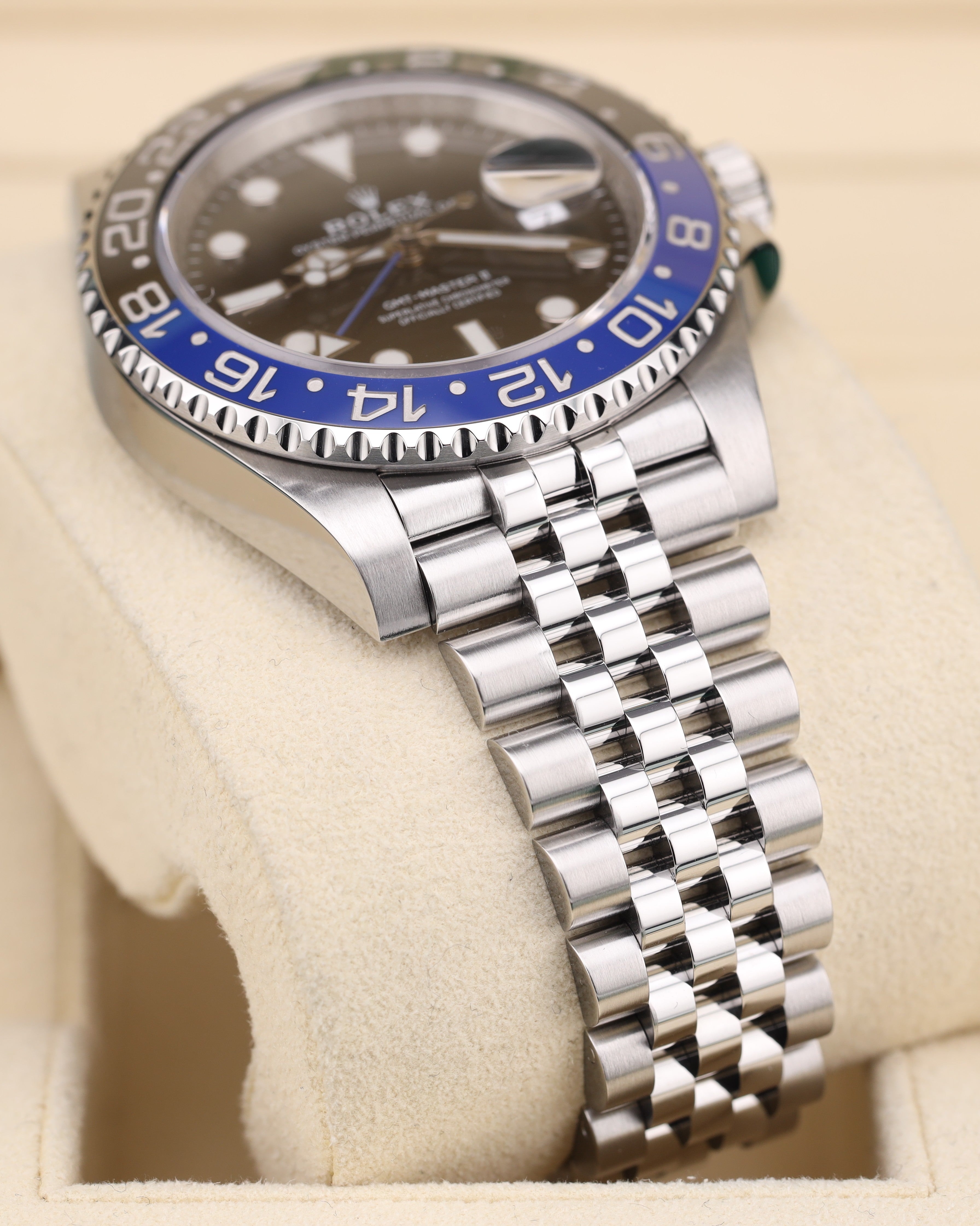 Rolex GMT-Master II Batgirl/Batman Jubilee 126710BLNR - 2021