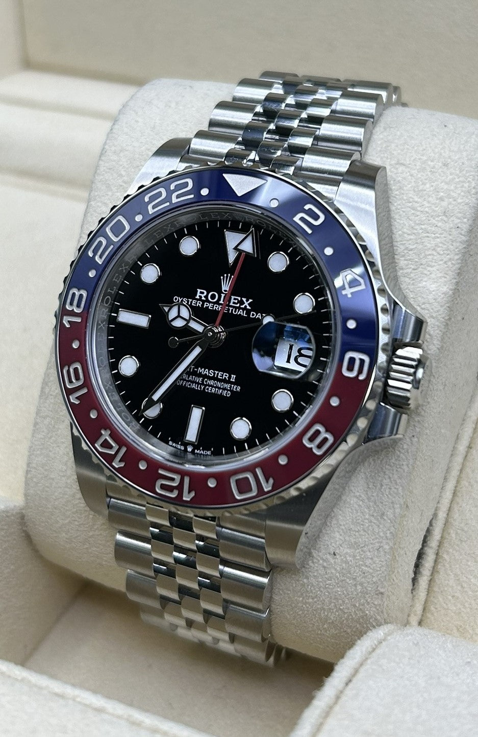 Rolex GMT-Master II Pepsi 126710BLRO Jubilee 2024