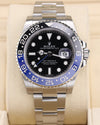 Rolex GMT-Master II Batman on Oyster 116710BLNR