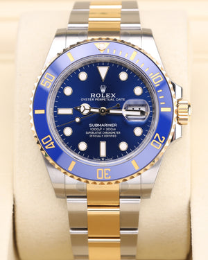 Rolex Submariner Date 41 Bluesy Blue Dial 126613LB Factory Stickers 