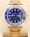 Rolex Submariner Date 41 Bluesy Yellow Gold Blue Dial Oyster 126618LB