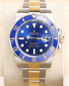 Rolex Submariner Date 40 Bluesy Blue Dial Two Tone on Oyster 116613LB