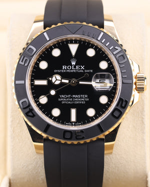Rolex Yacht-Master
42 18k Yellow Gold Black Dial Oysterflex 226658 New Complete Set 2026 226658