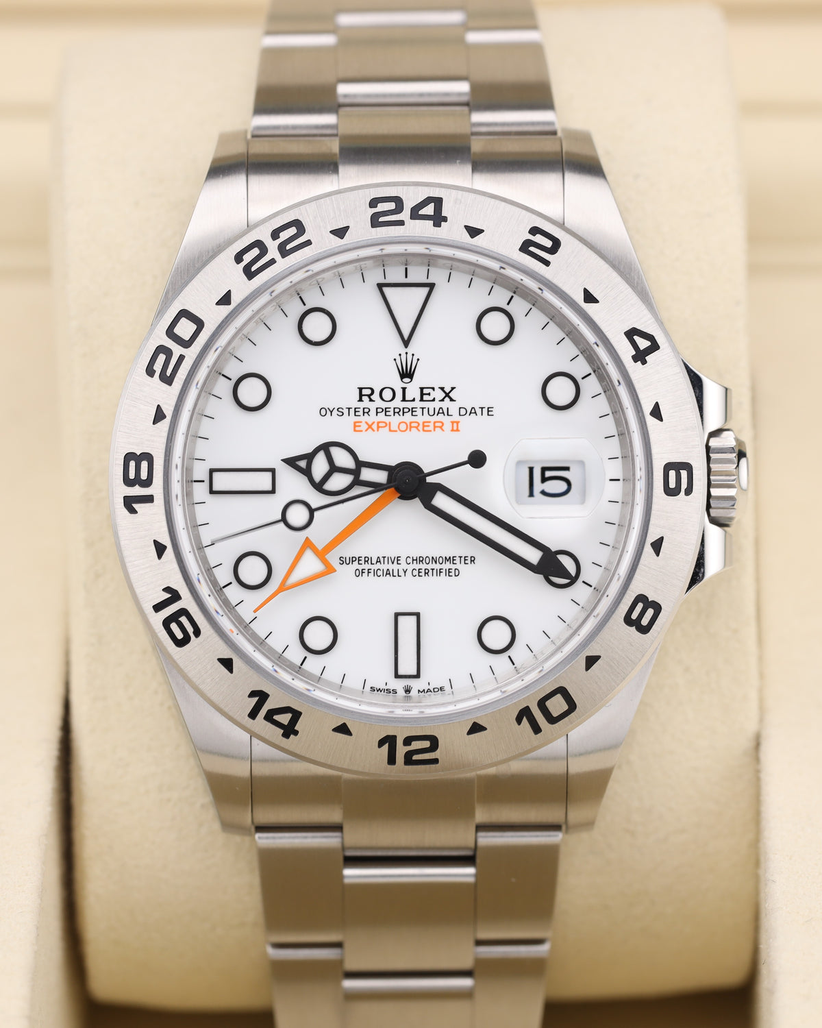 Rolex Explorer II White Dial Polar 226570 