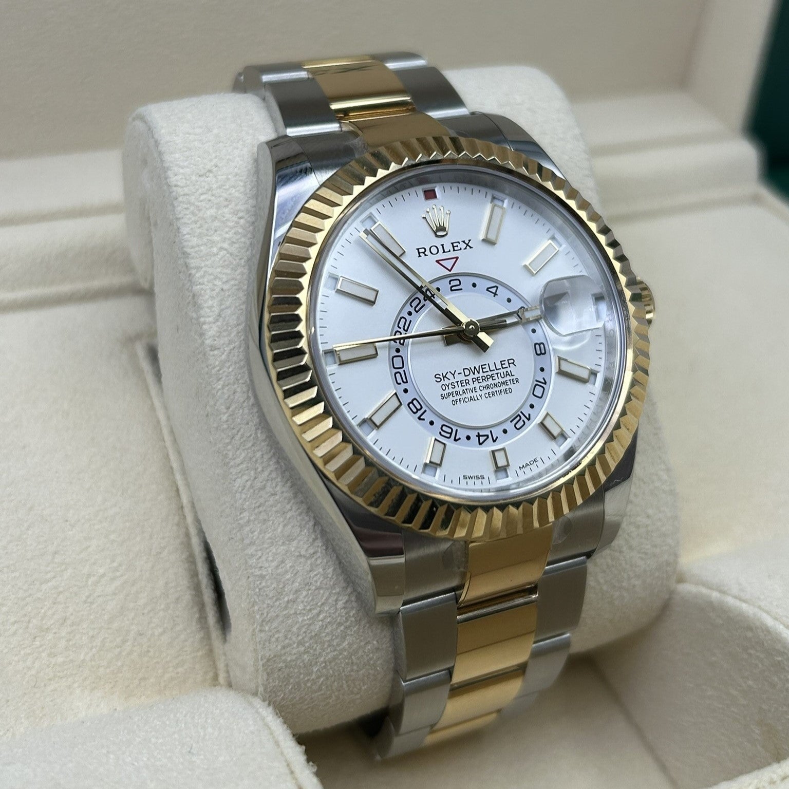 Rolex Sky-Dweller White Dial 326933