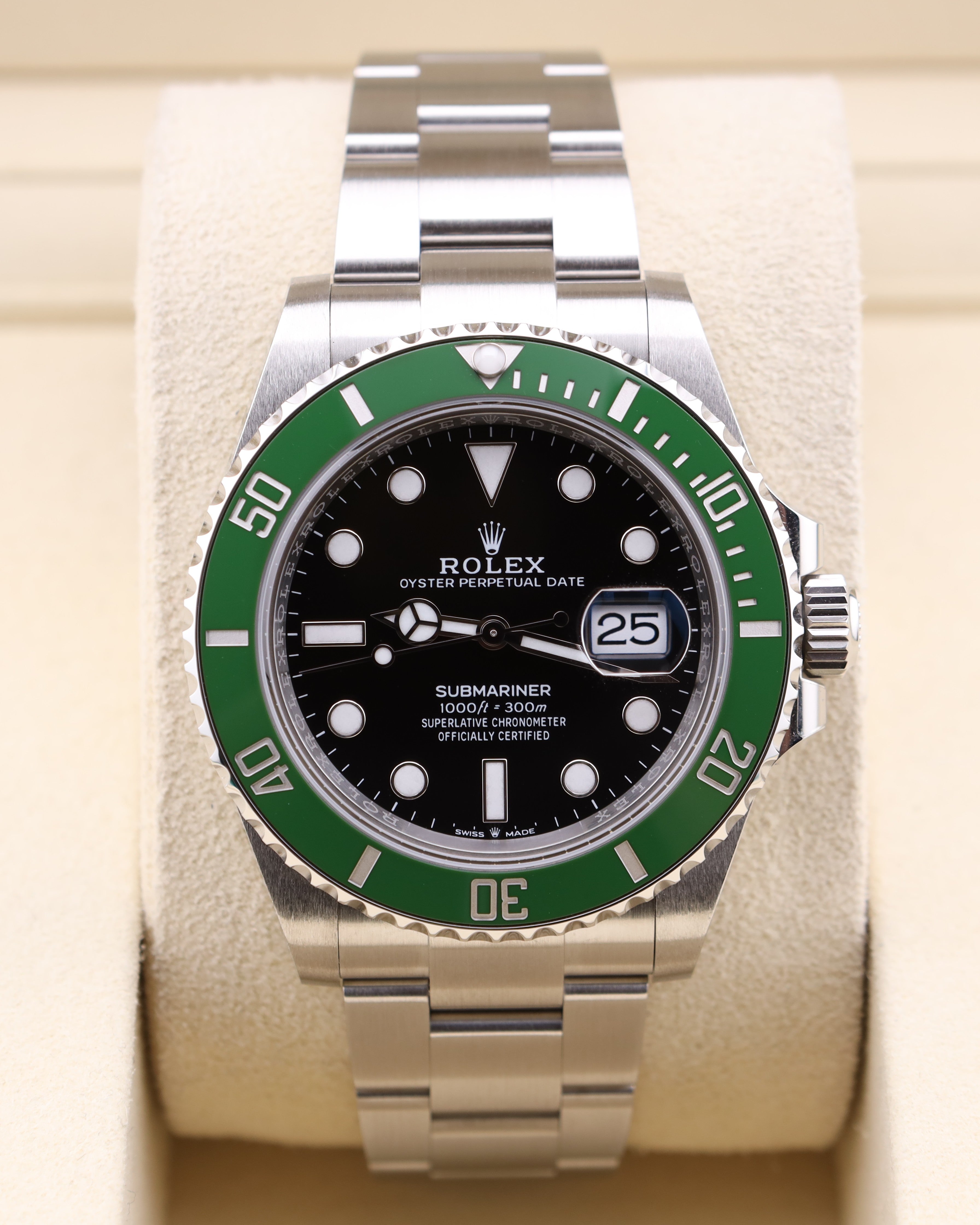 Rolex Submariner Date Starbucks Green Bezel 126610LV