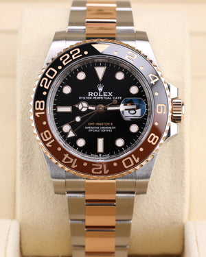 Rolex GMT-Master II Rootbeer Two Tone Rose Gold 126711CHNR - 2021
