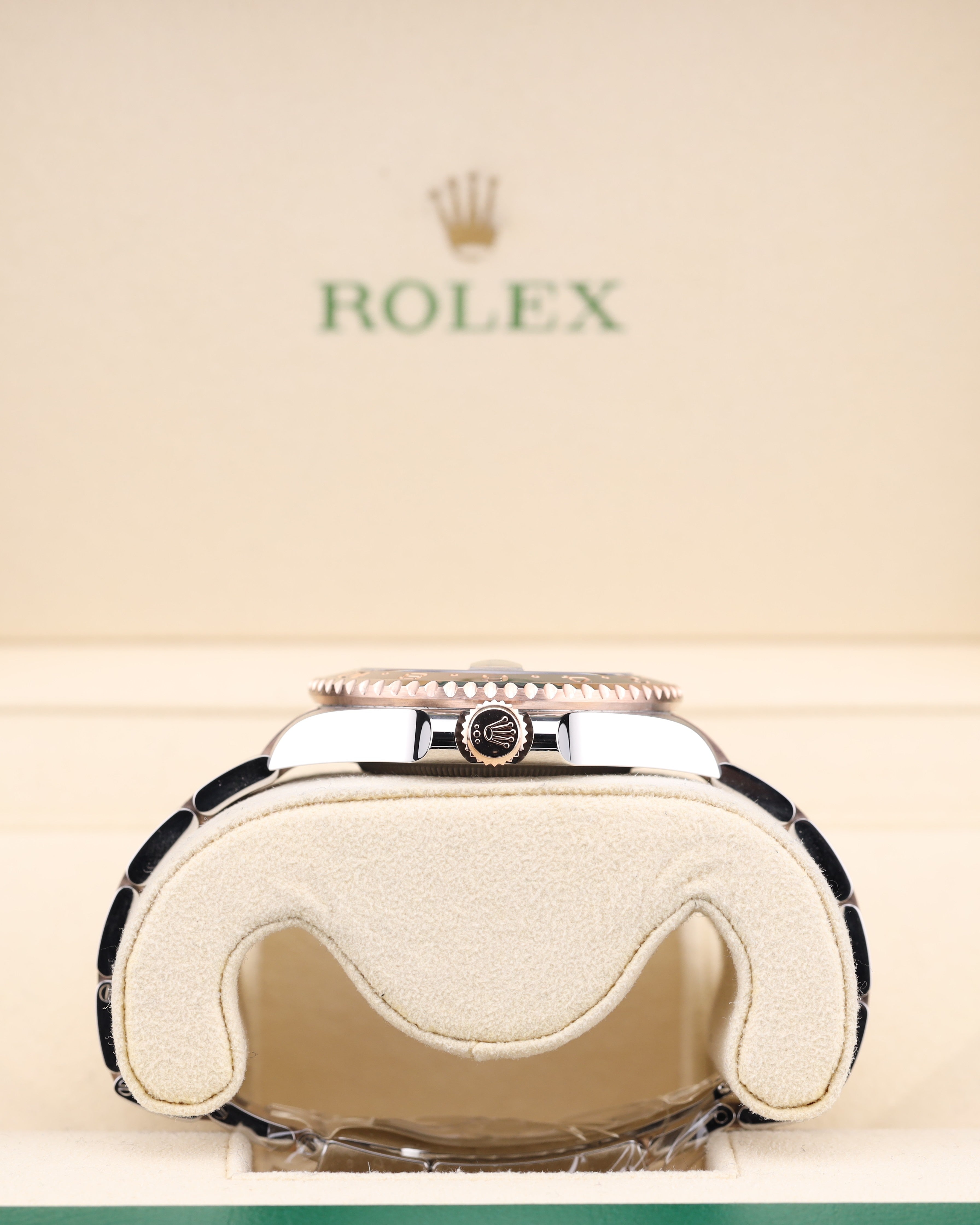 Rolex GMT-Master II Rootbeer Two Tone Rose Gold 126711CHNR - 2021