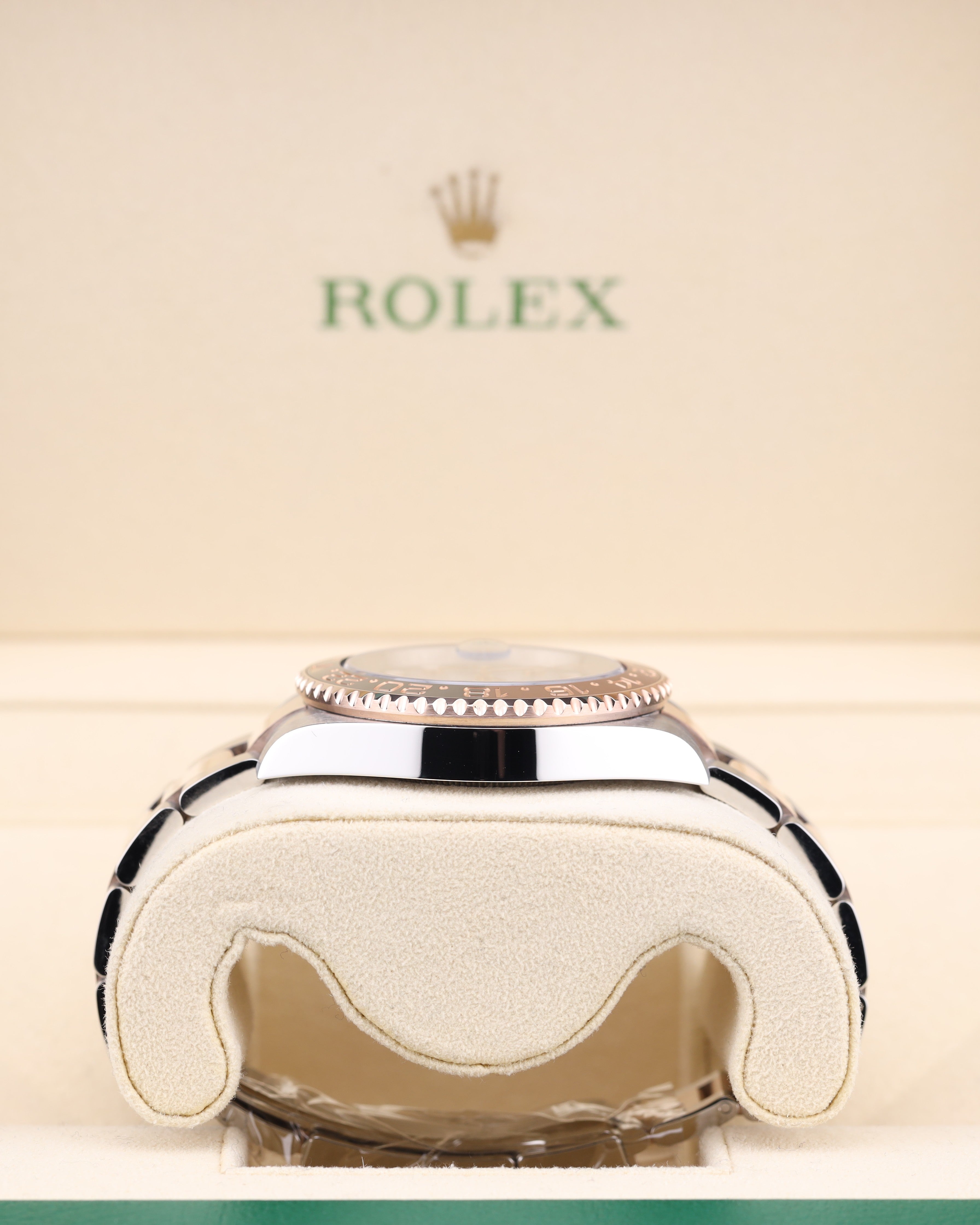 Rolex GMT-Master II Rootbeer Two Tone Rose Gold 126711CHNR - 2021