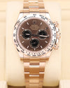 Rolex Daytona Chocolate Dial Rose Gold Oyster 126505