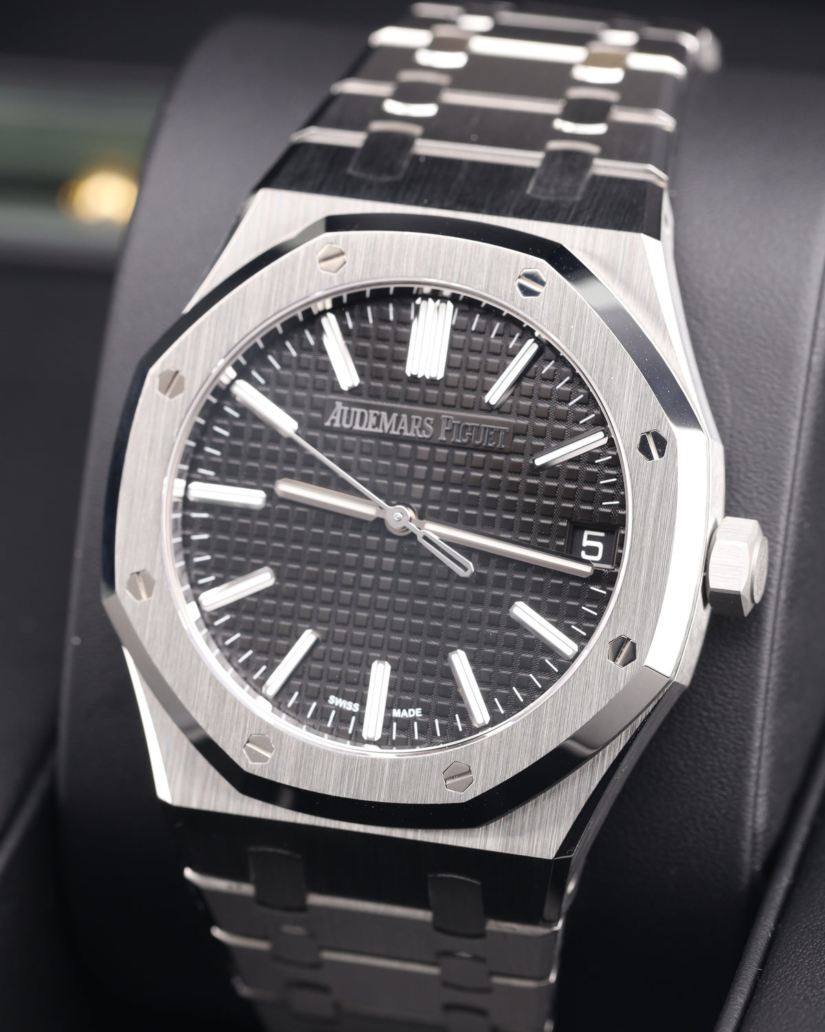 Audemars Piguet Royal Oak Black Dial 41mm Stainless Steel 15510ST.OO.1320ST.07