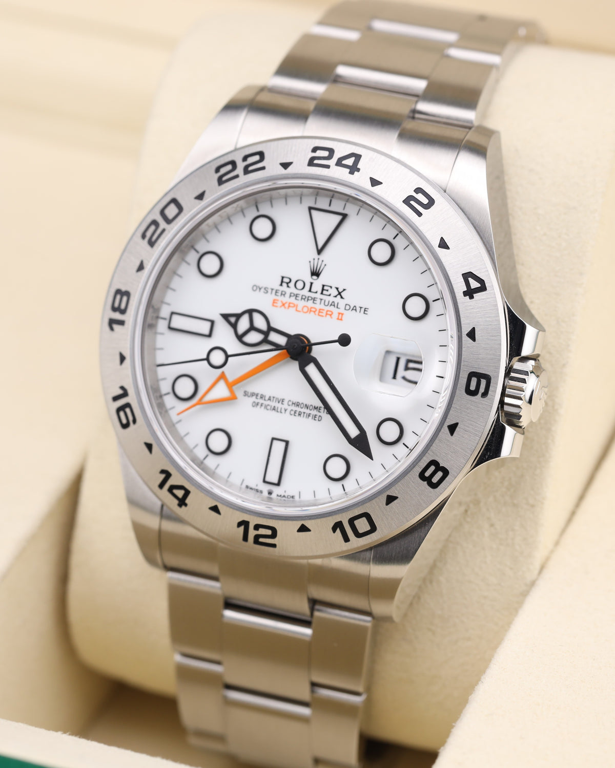 Rolex Explorer II White Dial Polar 226570 - 2026