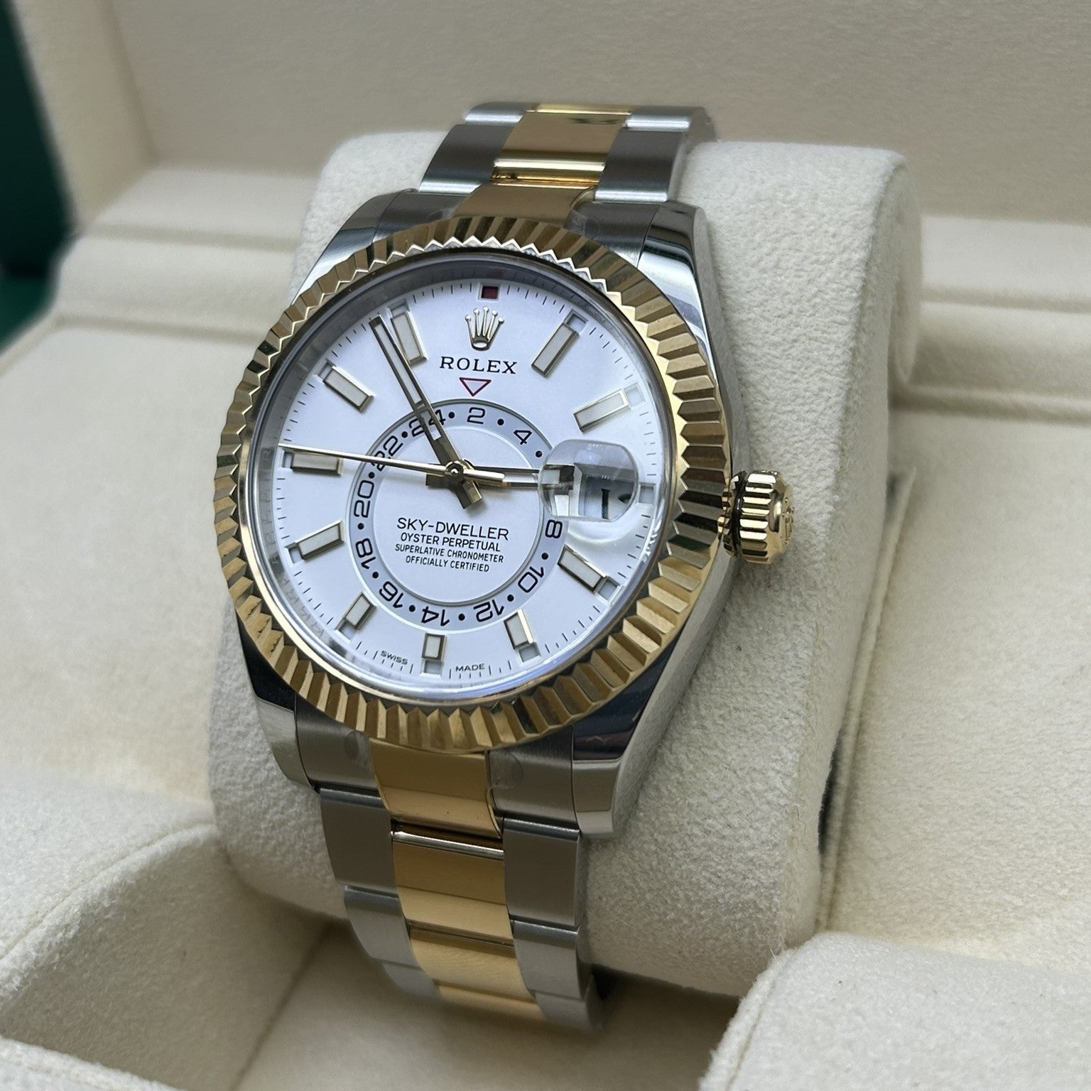 Rolex Sky-Dweller White Dial 326933