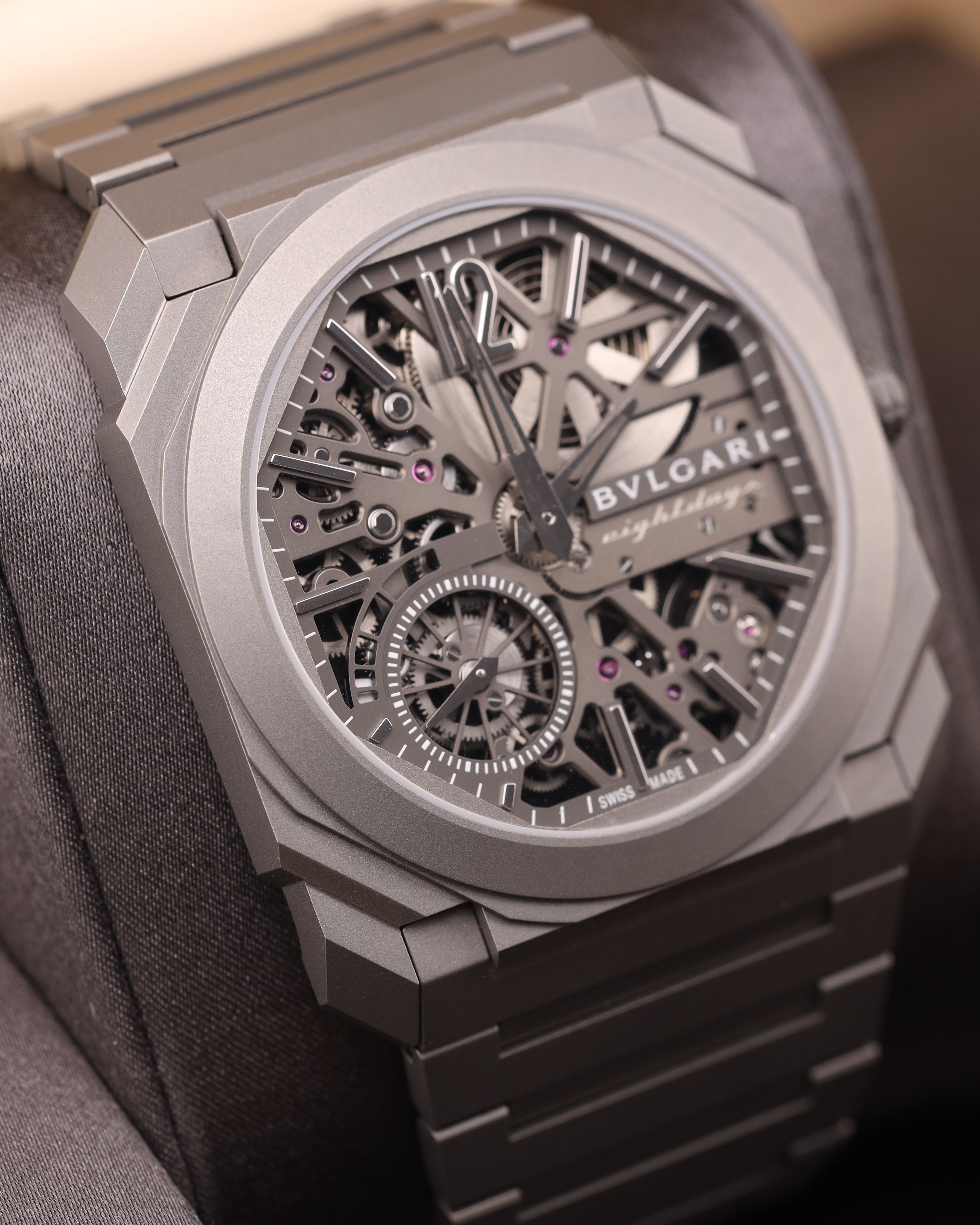 Bvlgari Octo Finissimo Skeleton 8 Days 40 Titanium 103610