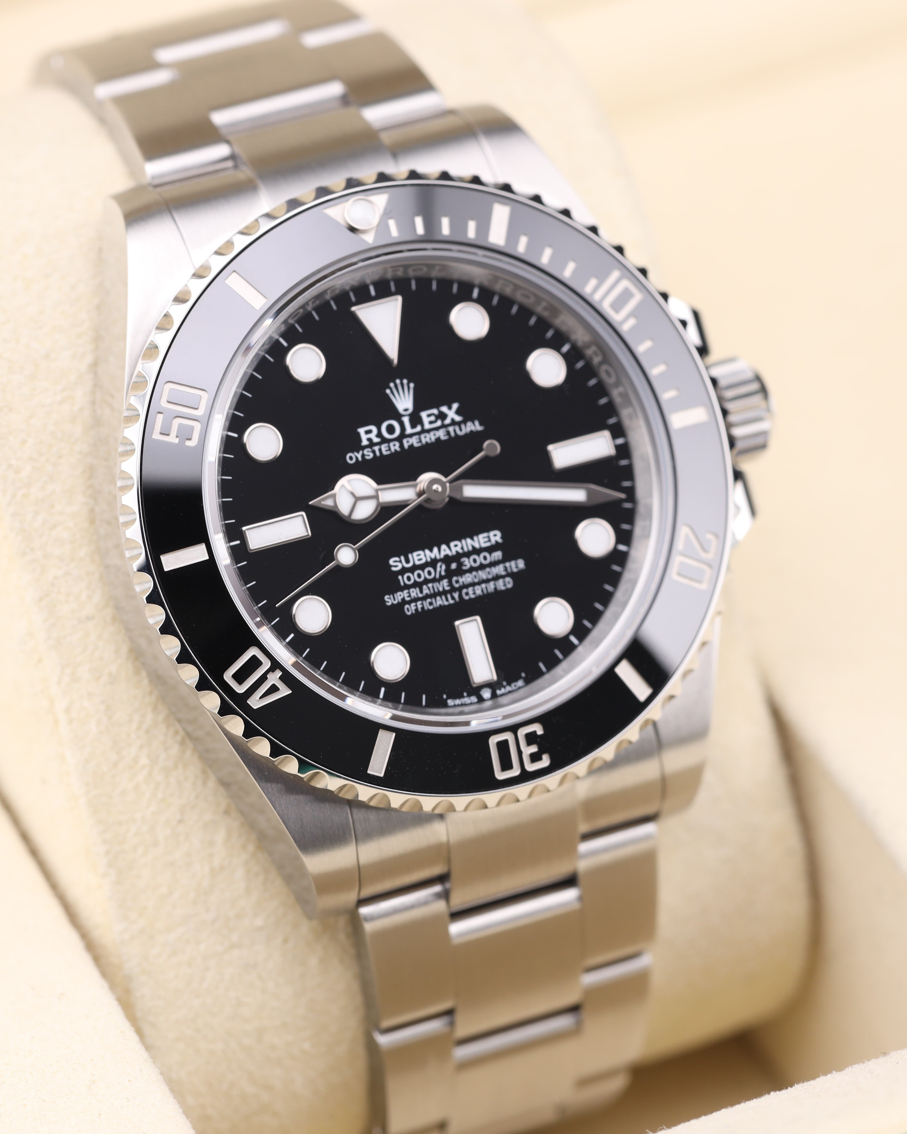 Rolex Submariner (No Date) August 2026 Submariner No Date Black Dial Oyster 124060 August 2026 Full Set Fresh Date