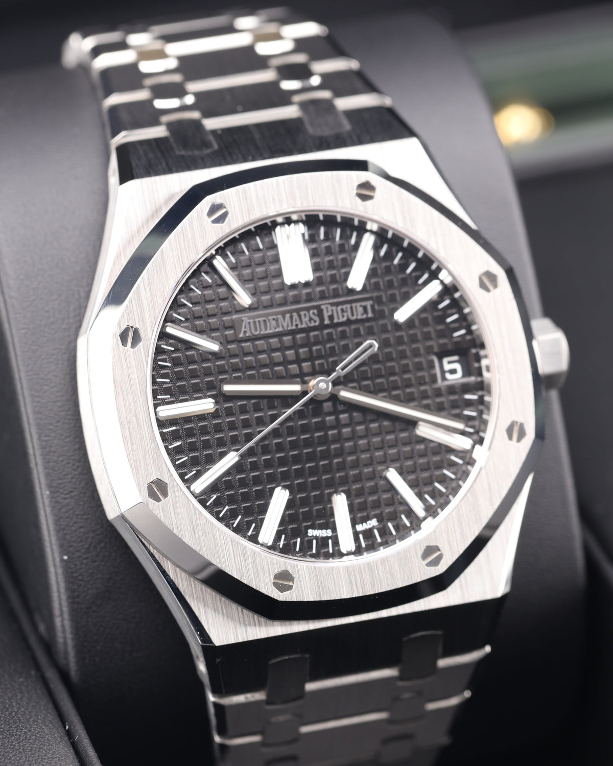 Audemars Piguet Royal Oak Black Dial 41mm Stainless Steel 15510ST.OO.1320ST.07