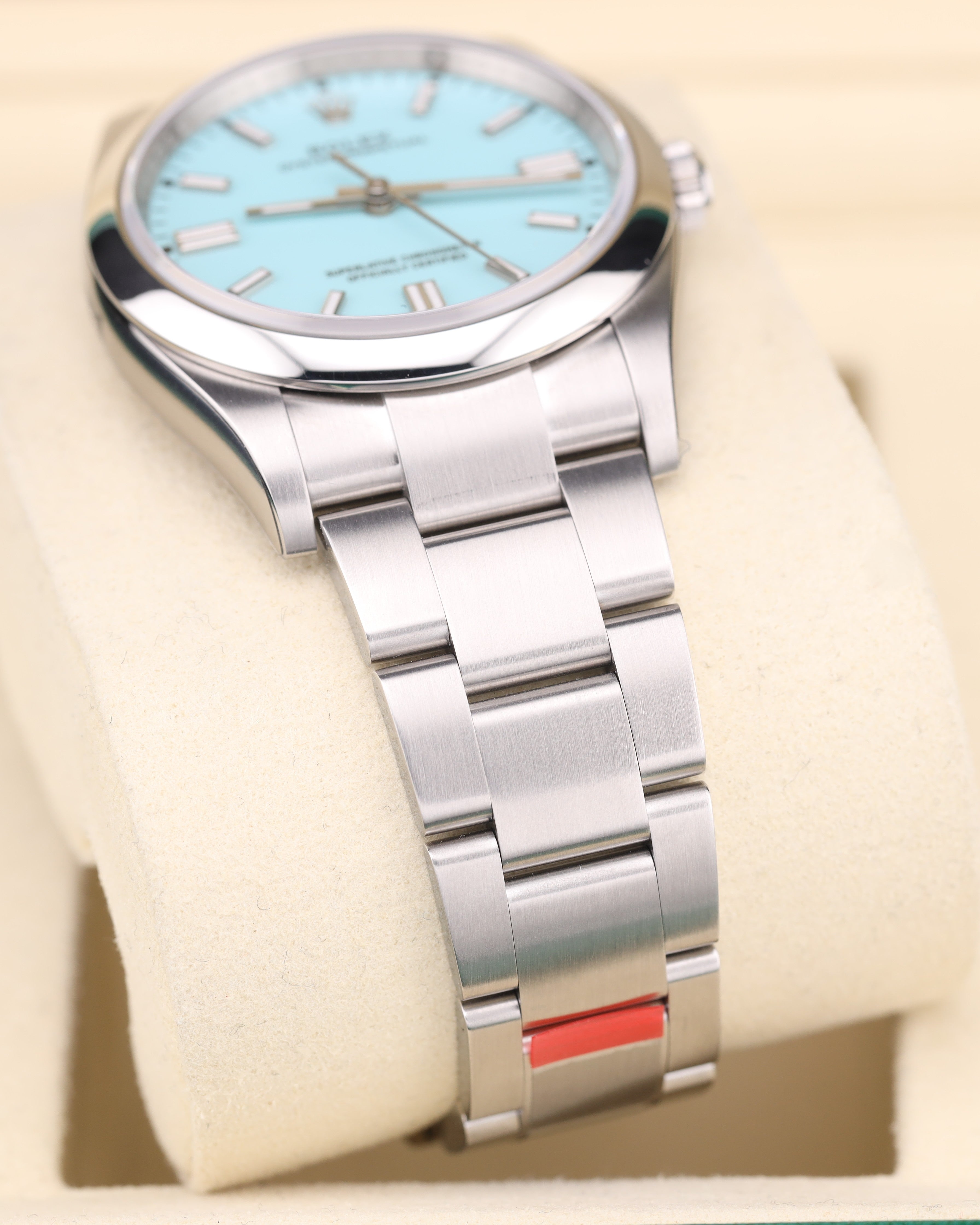 Rolex Oyster Perpetual 36 Tiffany Turquoise Blue Oyster 126000 Factory Stickers 2026