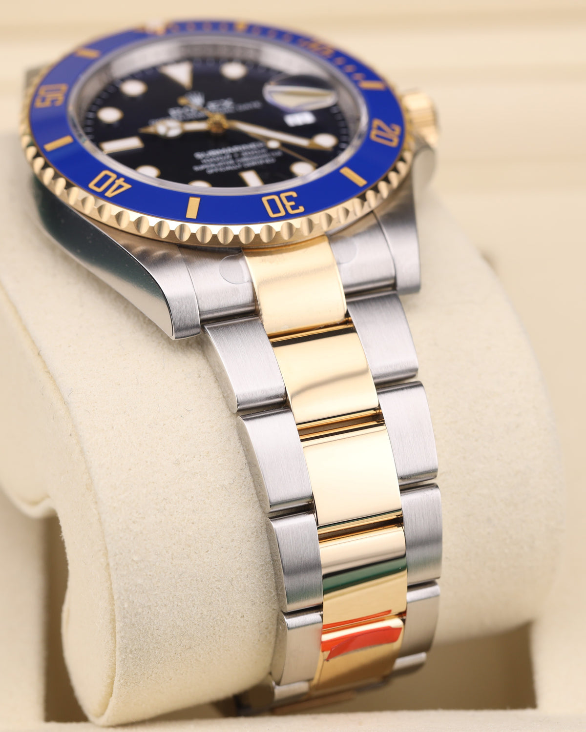 Rolex Submariner Date 41 Bluesy Blue Dial 126613LB Factory Stickers