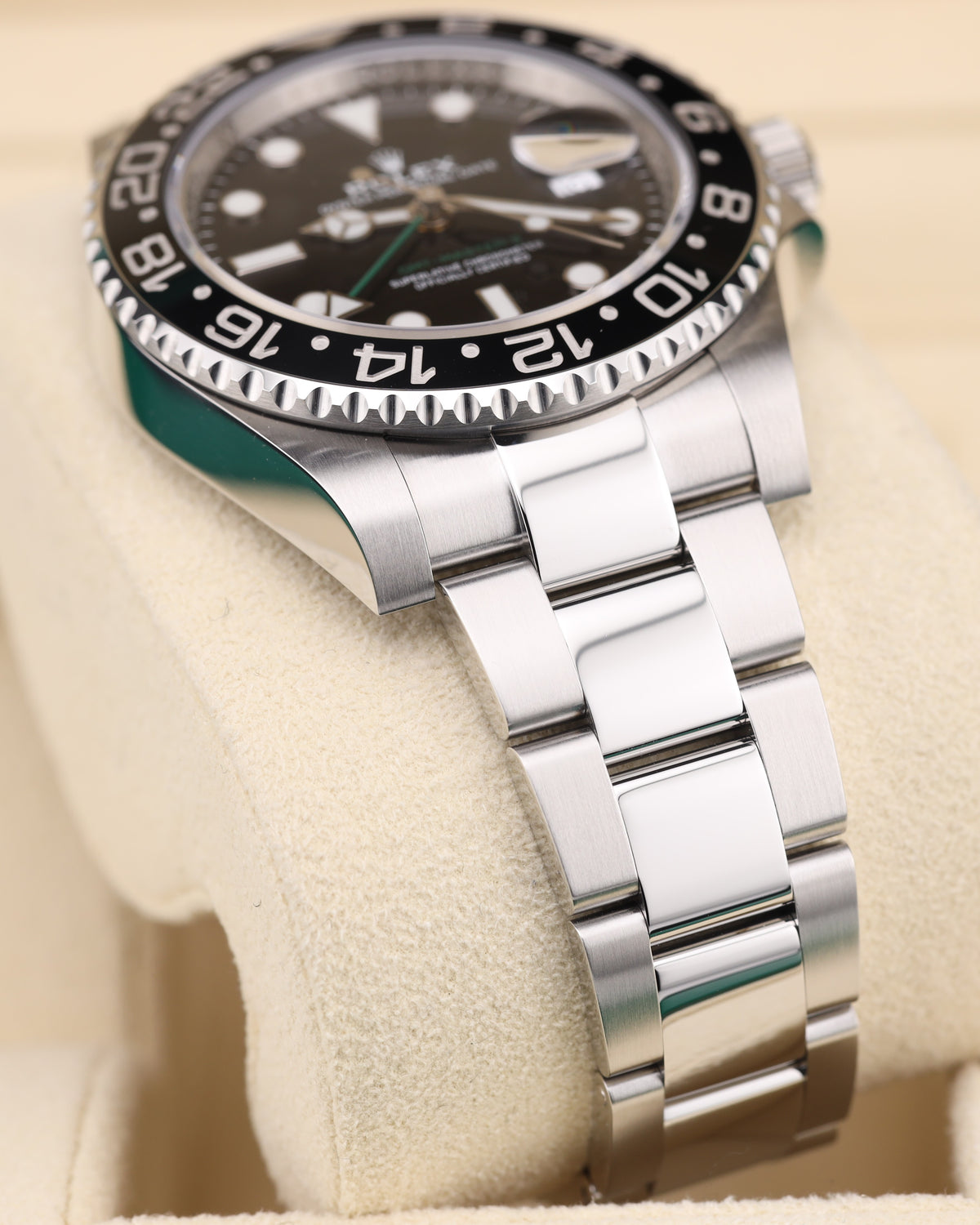 Rolex GMT-Master II Black Dial Green Arrow 116710LN - 2019