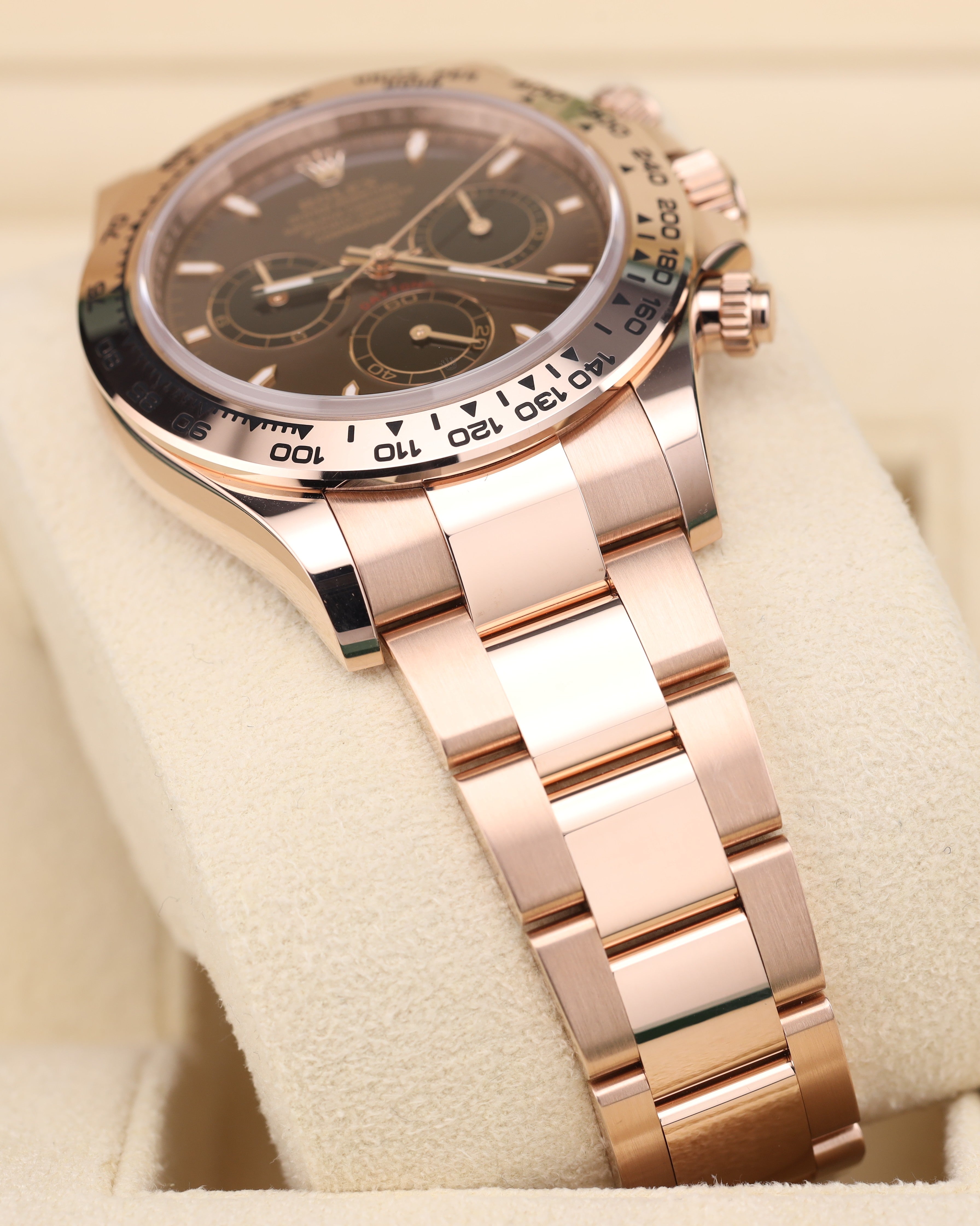 Rolex Daytona Chocolate Dial Rose Gold Oyster 126505
