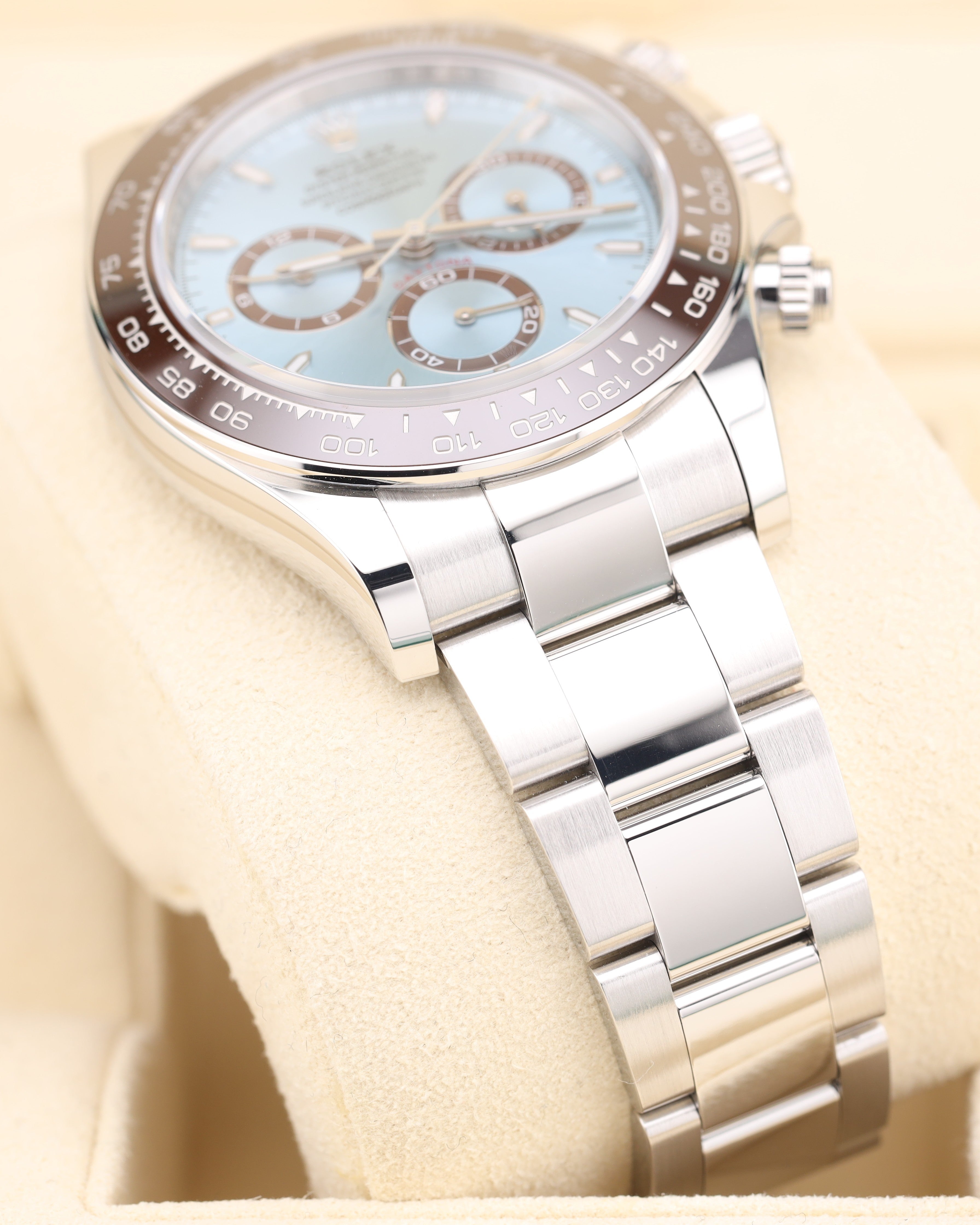 Rolex Daytona Platinum Ice Blue Dial Platona 126506