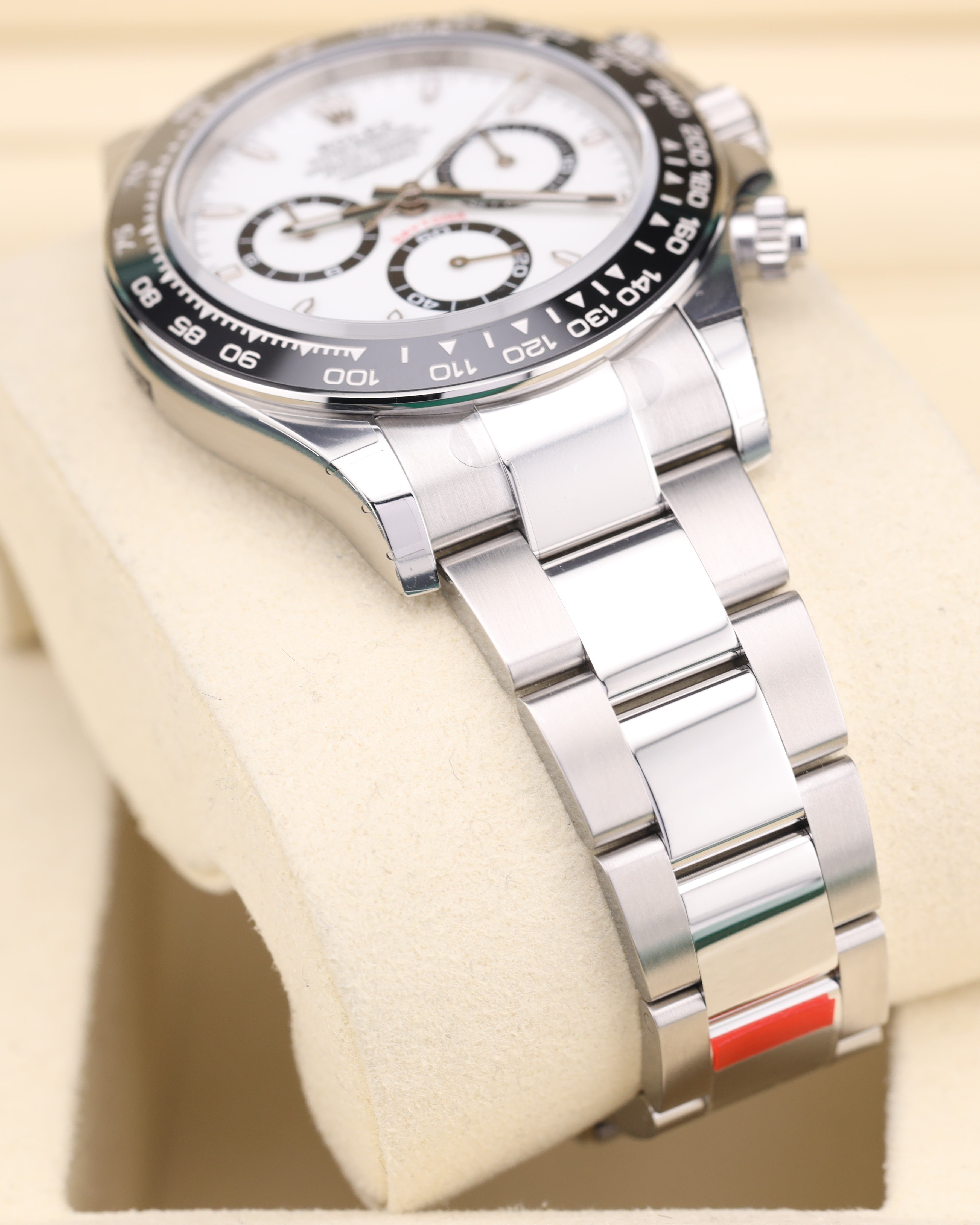 Rolex Daytona Panda White Dial Oyster 126500LN Factory Stickers August 2026