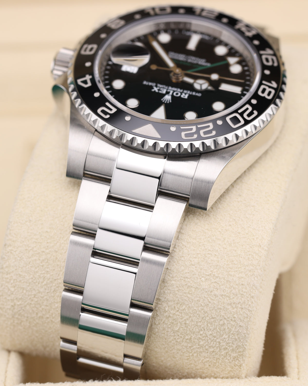 Rolex GMT-Master II Black Dial Green Arrow 116710LN - 2019