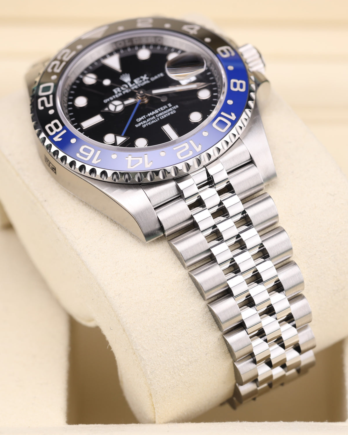 Rolex GMT-Master II Batgirl/Batman Jubilee 126710BLNR Factory Stickers 2026