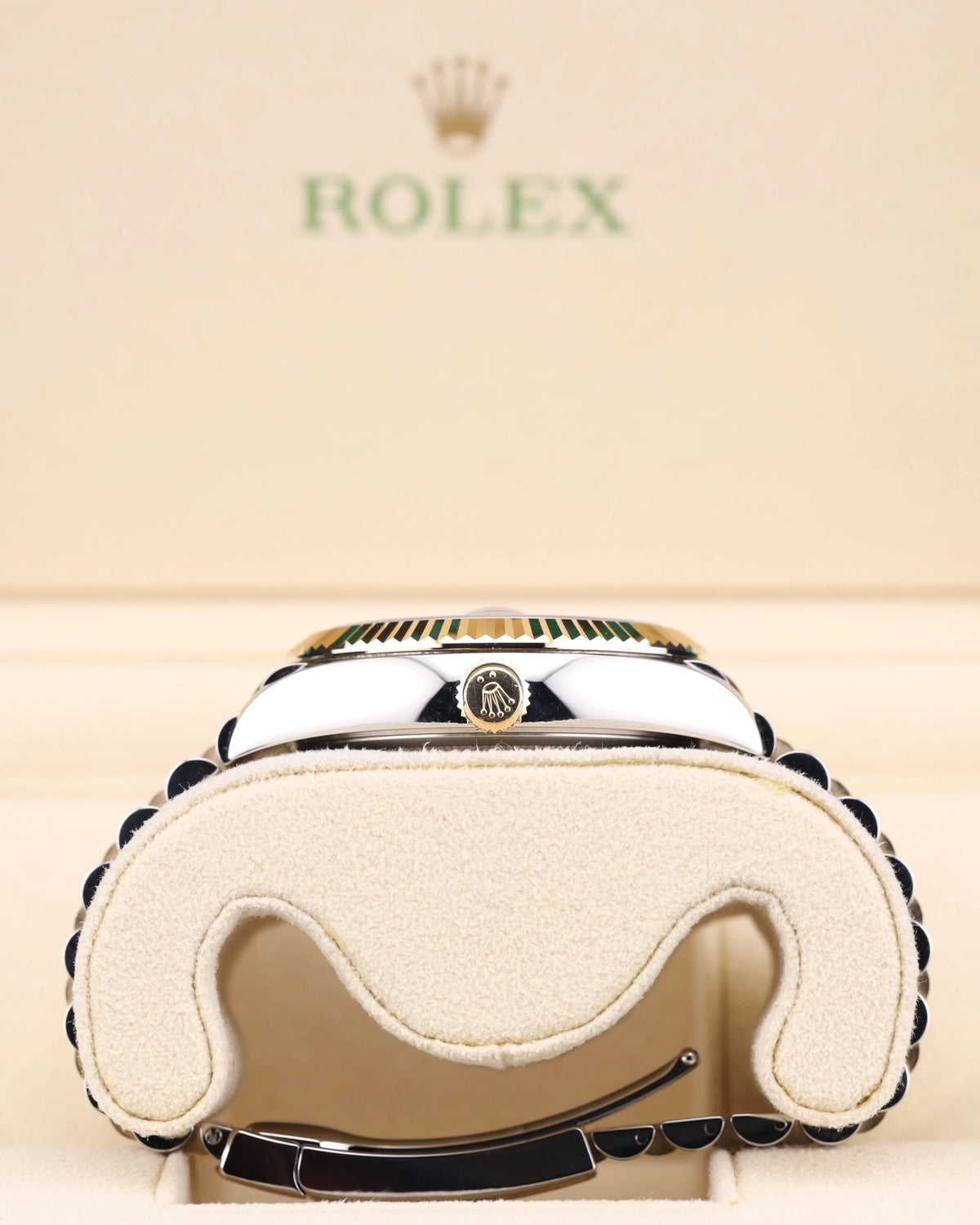 Rolex Sky-Dweller Two Tone Black Dial on Jubilee 326933